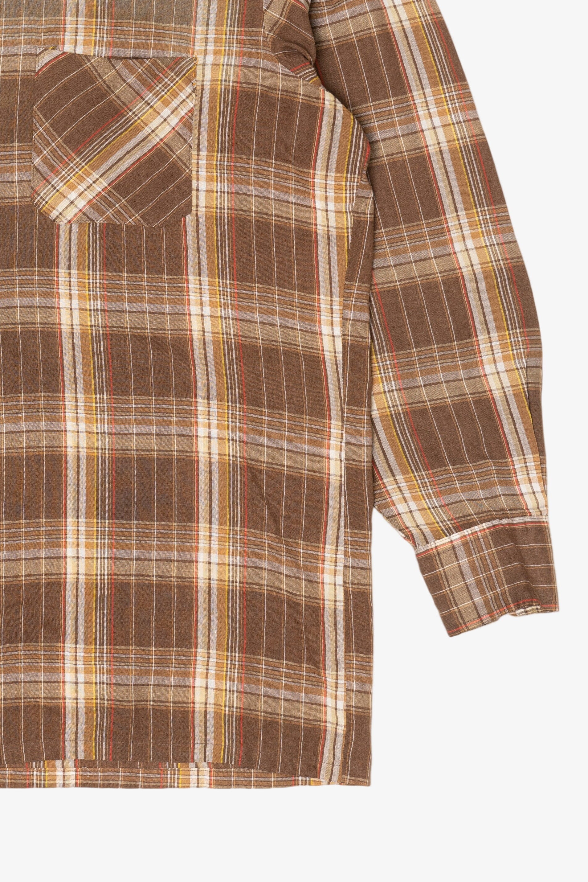 Vintage Brown Cranbrook Button Up Shirt (1990s)