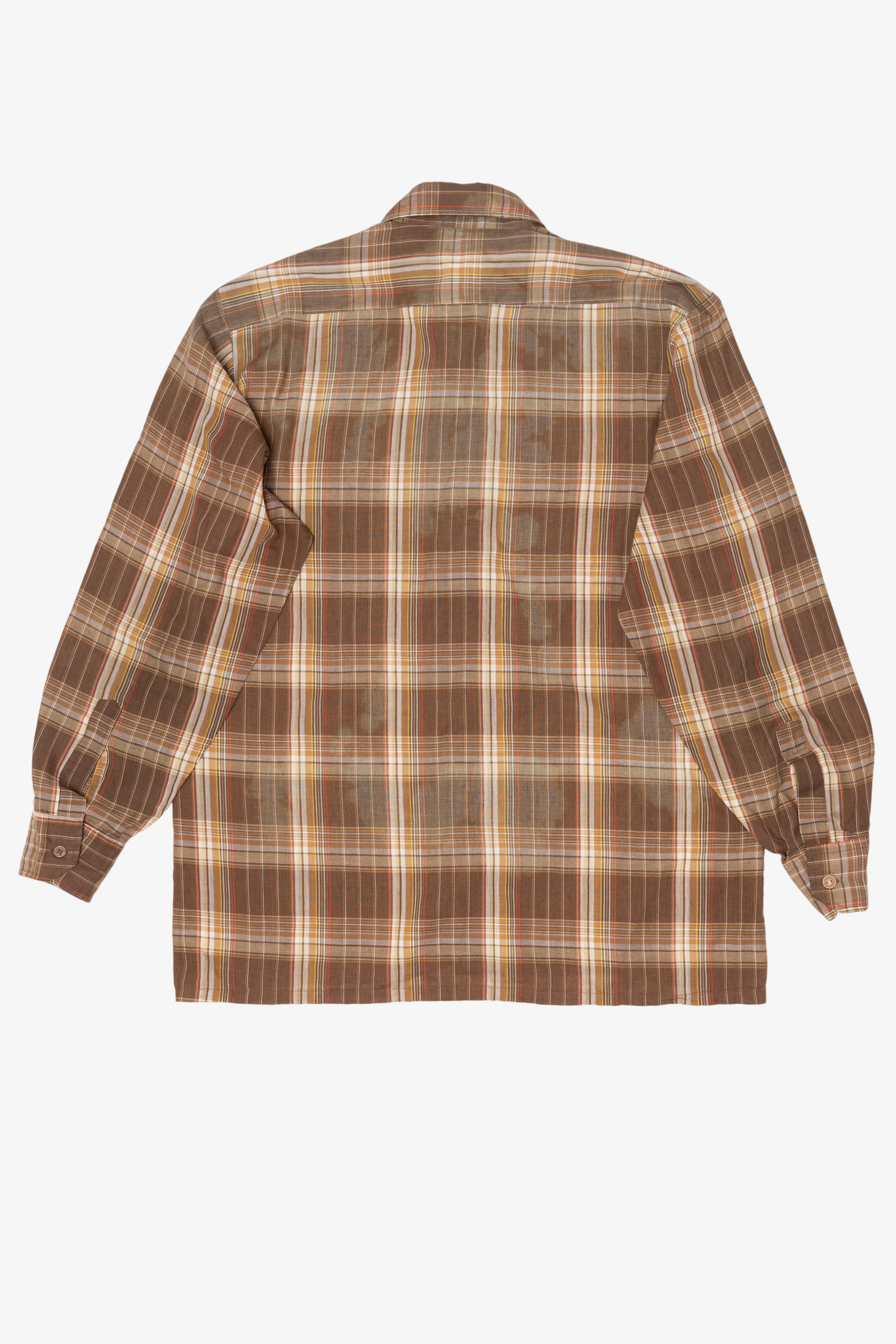 Vintage Brown Cranbrook Button Up Shirt (1990s)