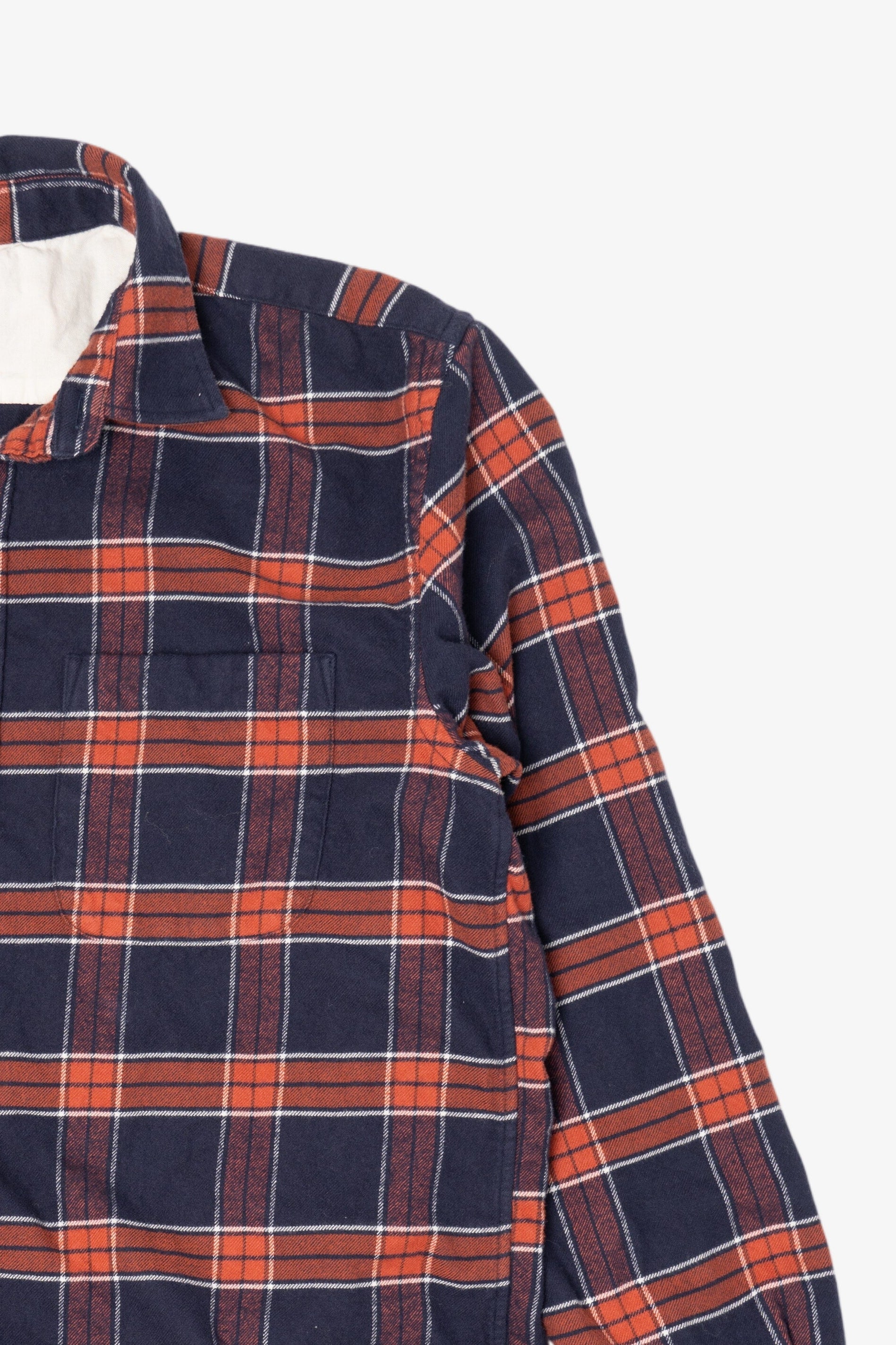 Blue And Orange Flannel Shirt (2000s)