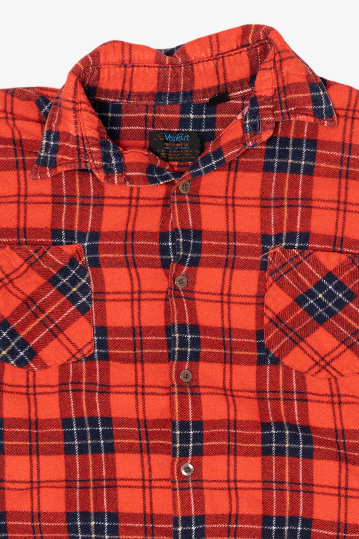 Vintage Red Vancort Flannel Shirt (2000s)
