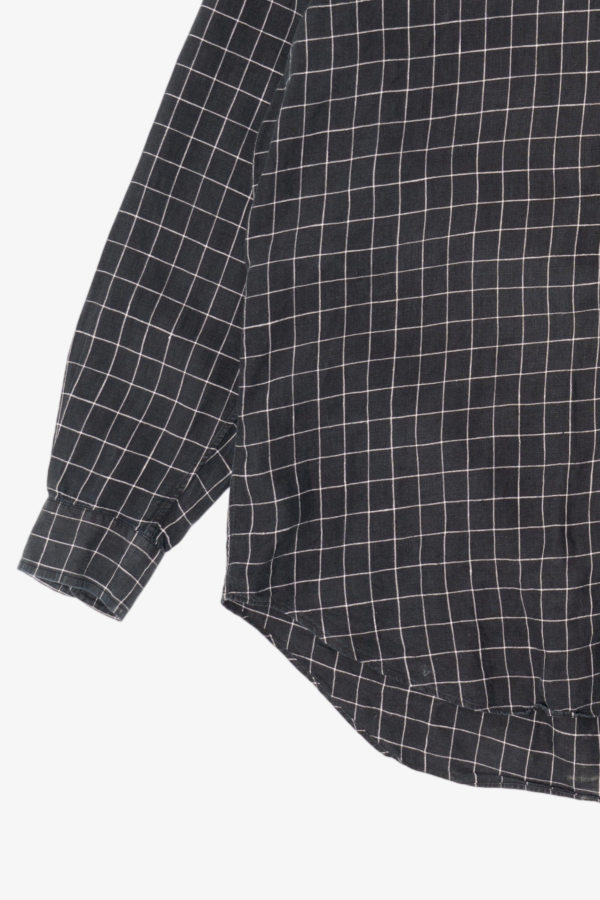 Vintage Dark Gray Ralph Lauren Button-Up Shirt (1990s)