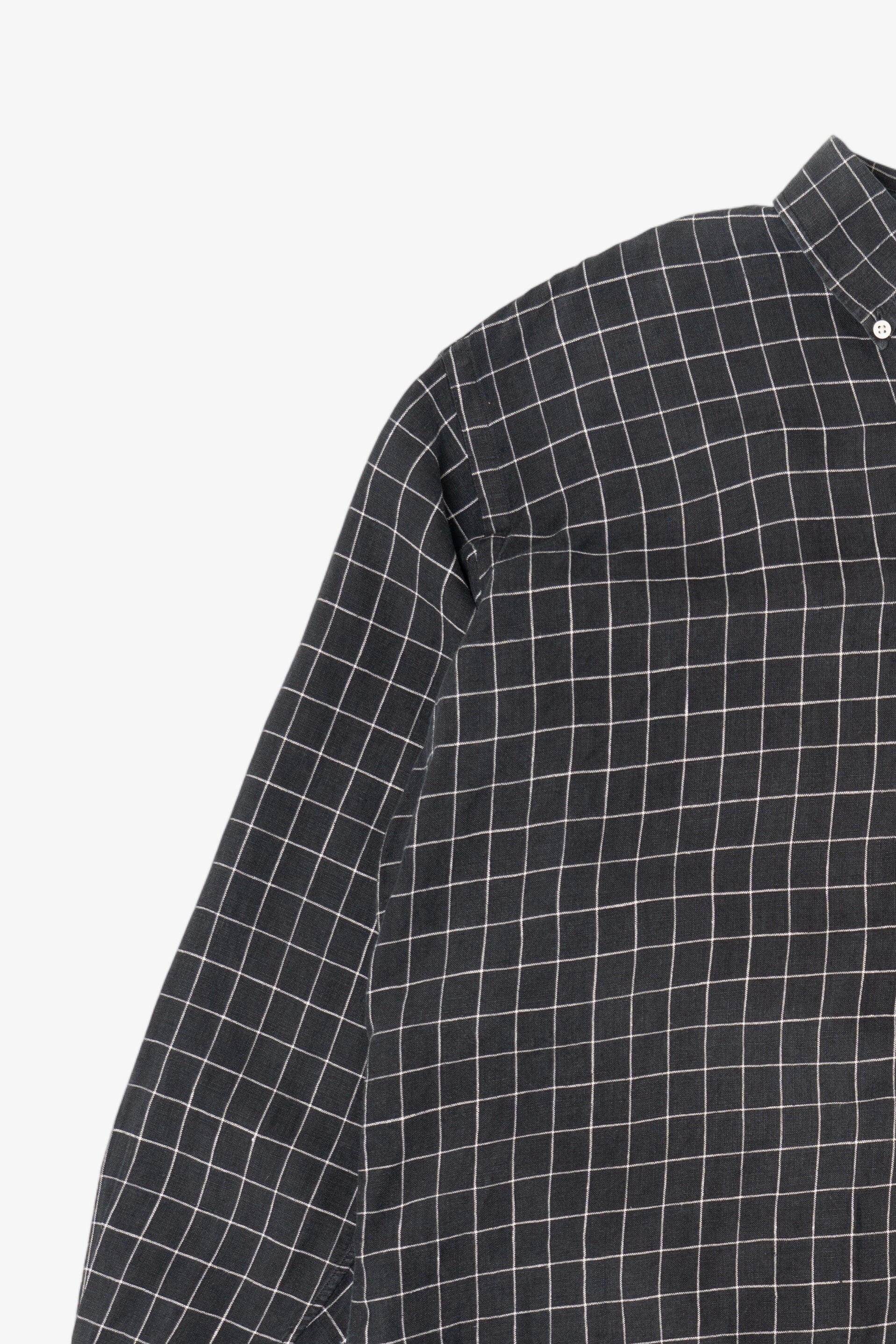 Vintage Dark Gray Ralph Lauren Button-Up Shirt (1990s)