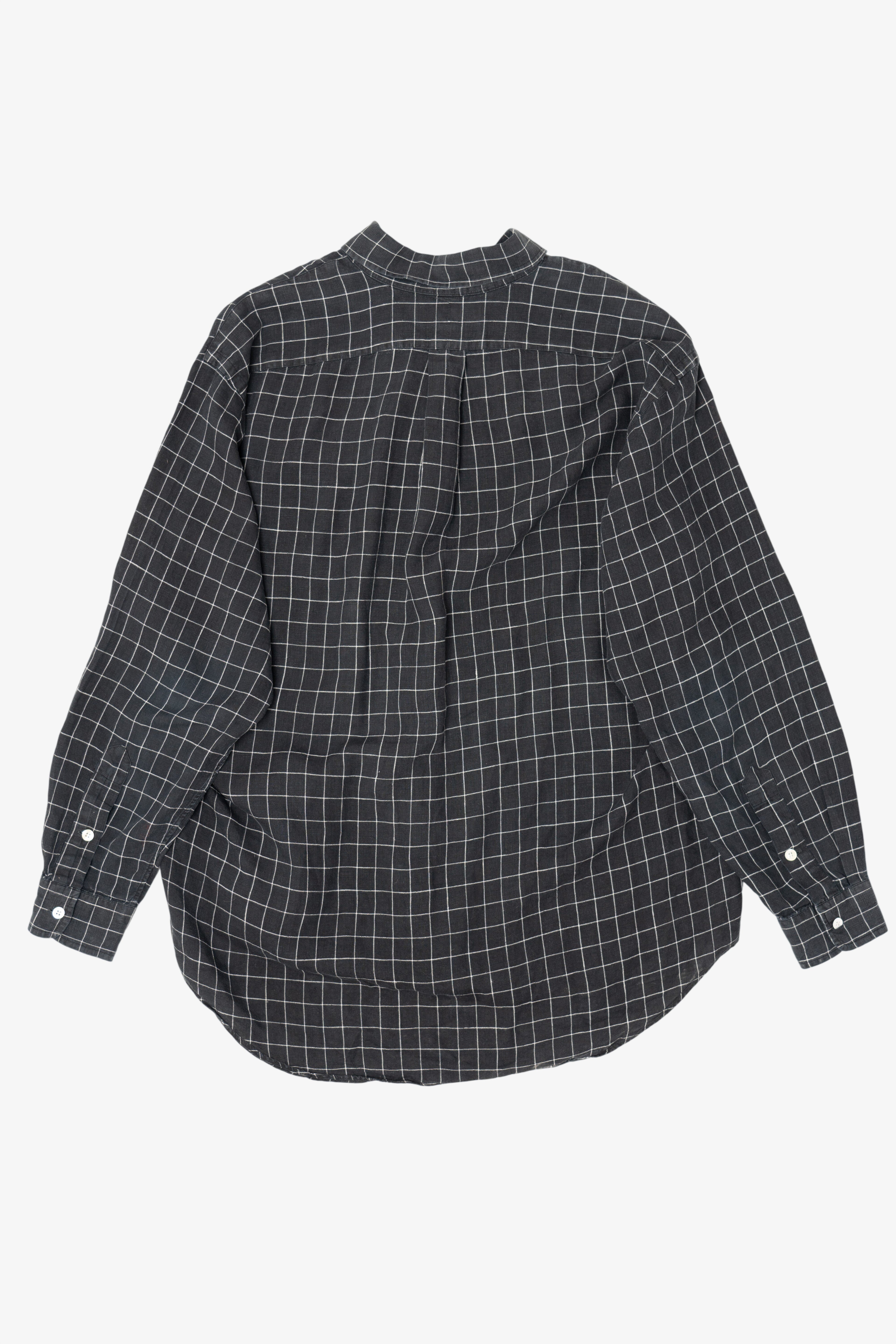 Vintage Dark Gray Ralph Lauren Button-Up Shirt (1990s)