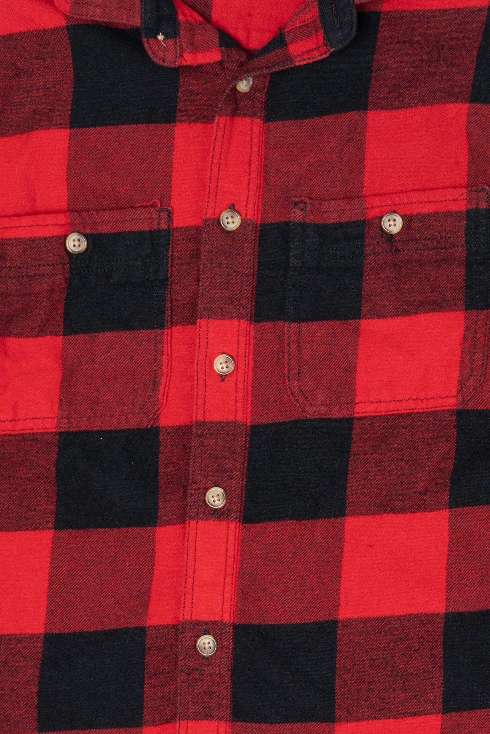 Old Navy Red Checkered Flannel Shirt