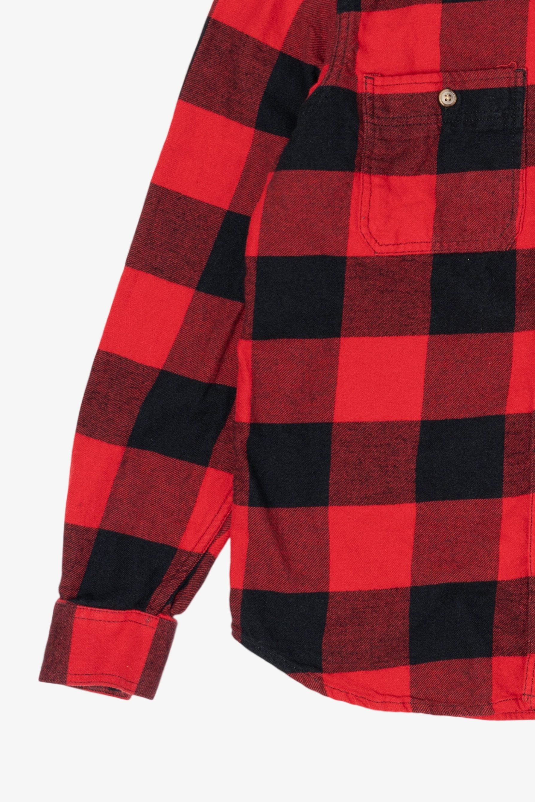 Old Navy Red Checkered Flannel Shirt