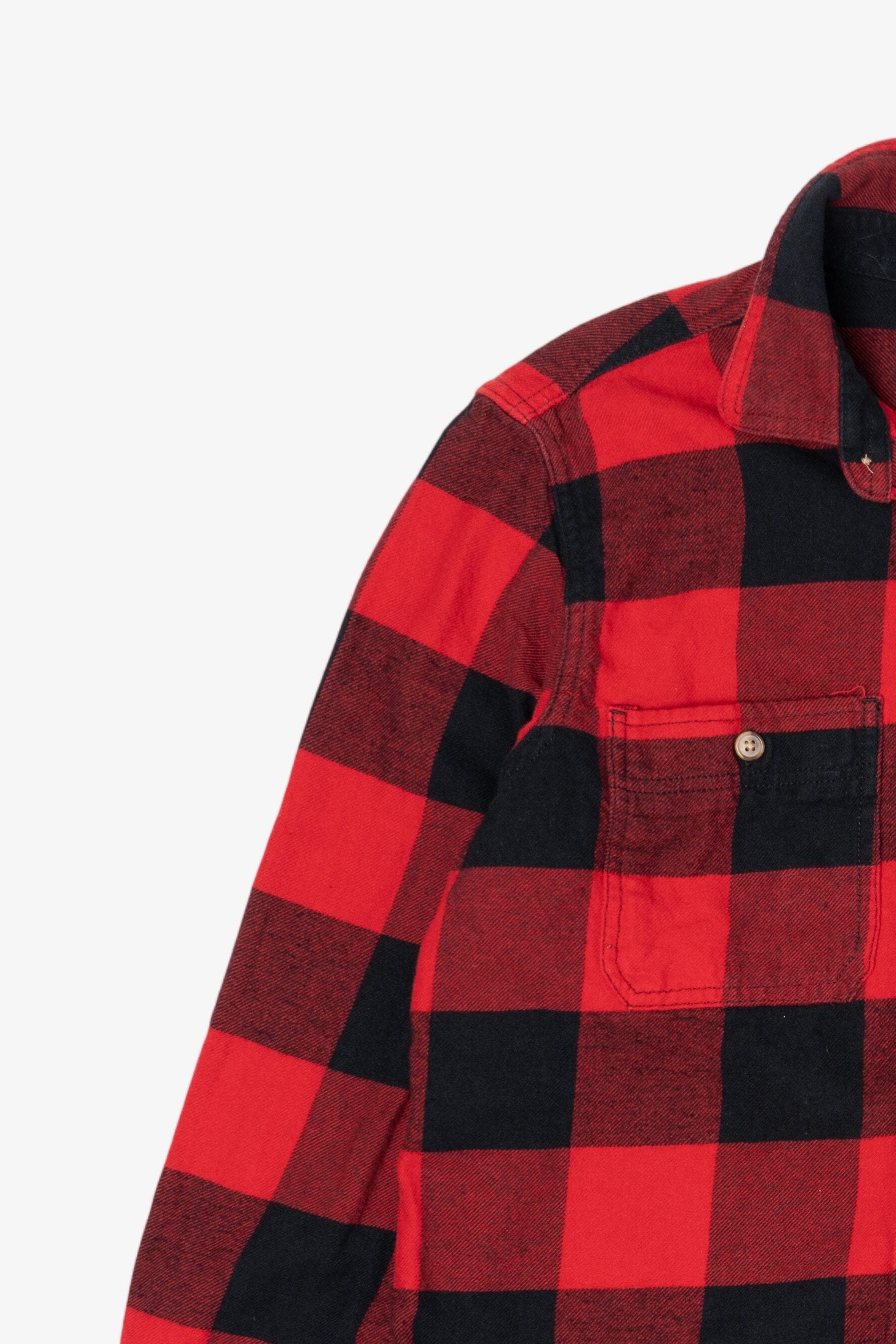 Old Navy Red Checkered Flannel Shirt