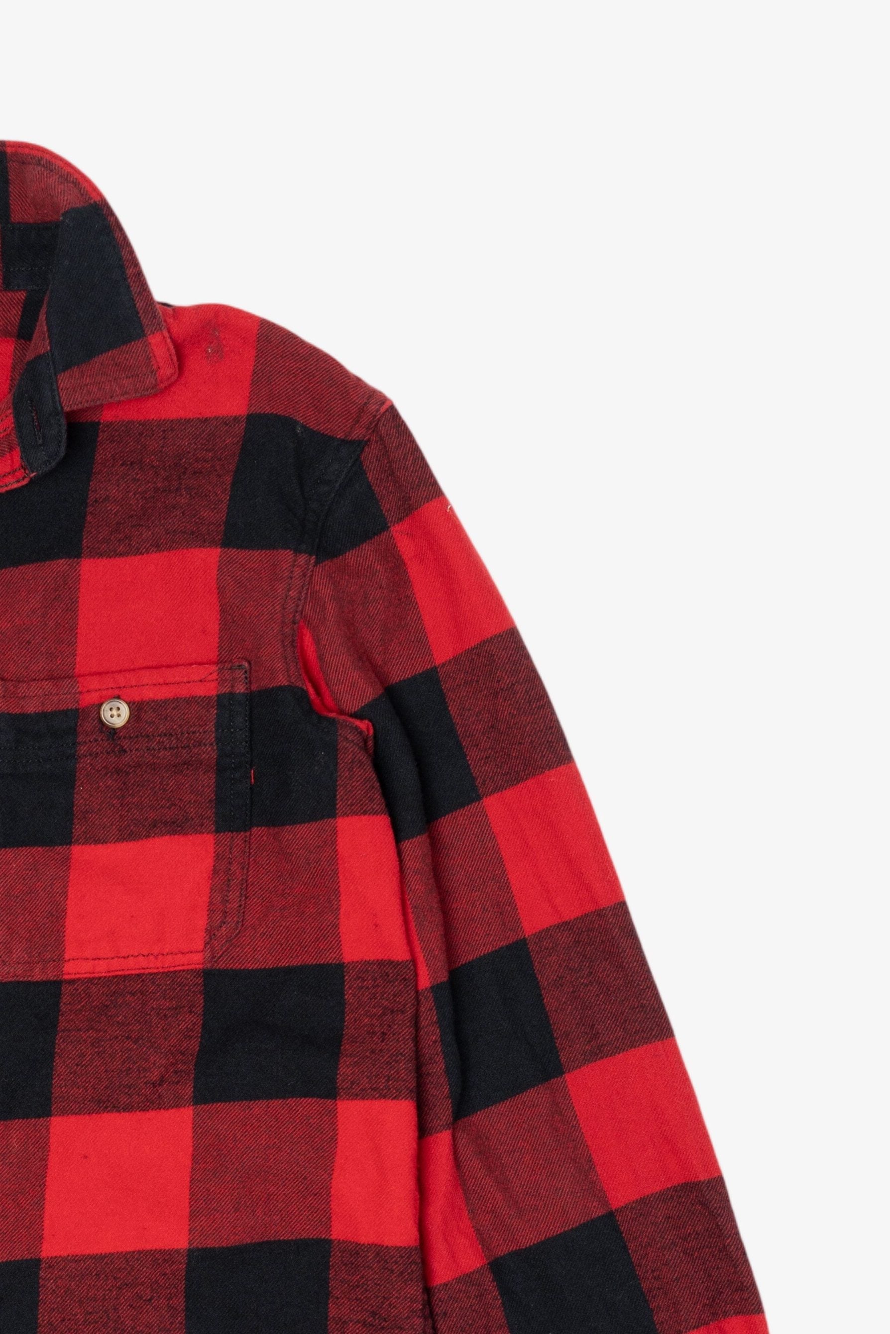 Old Navy Red Checkered Flannel Shirt