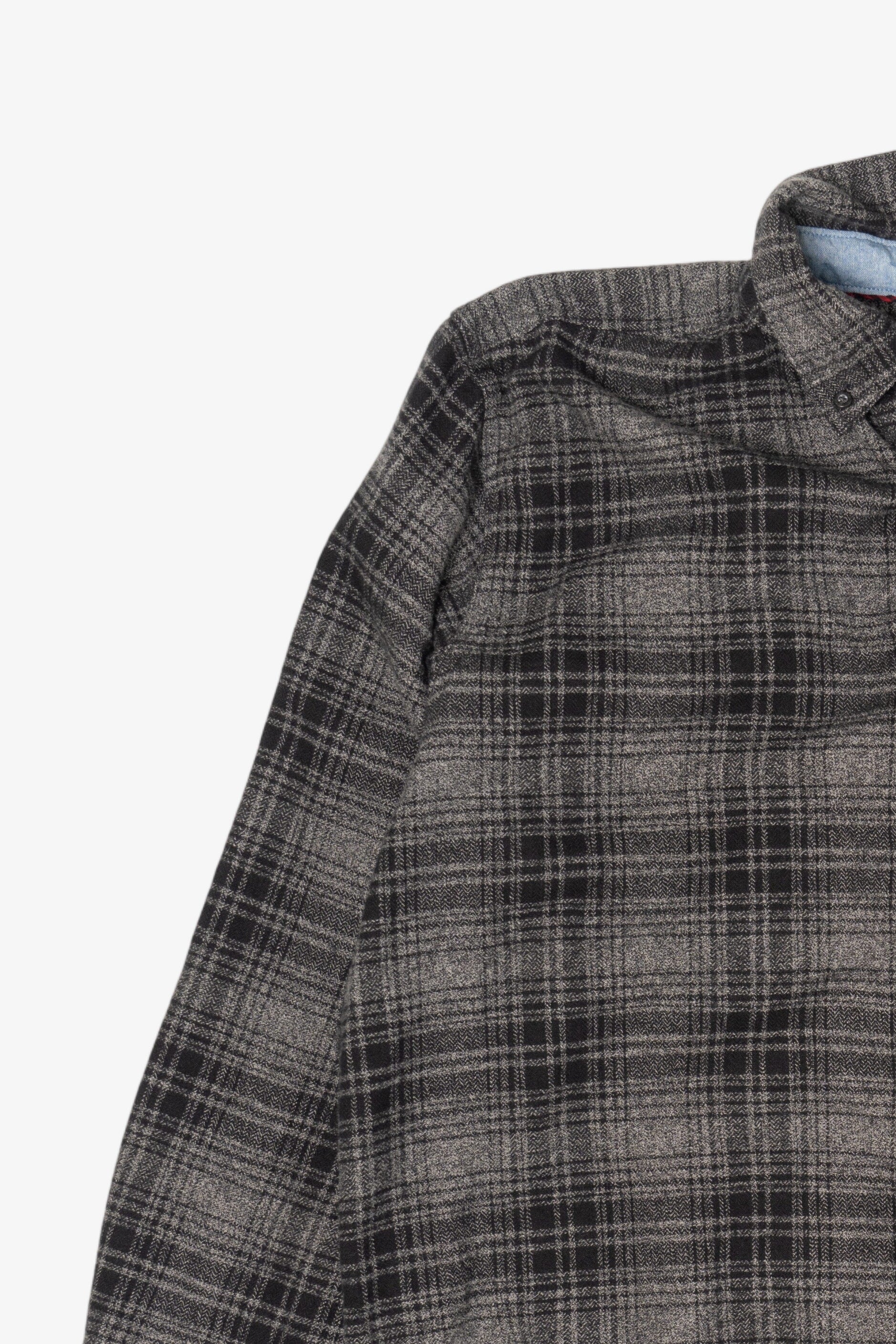 Dark Gray Woolrich Flannel Shirt