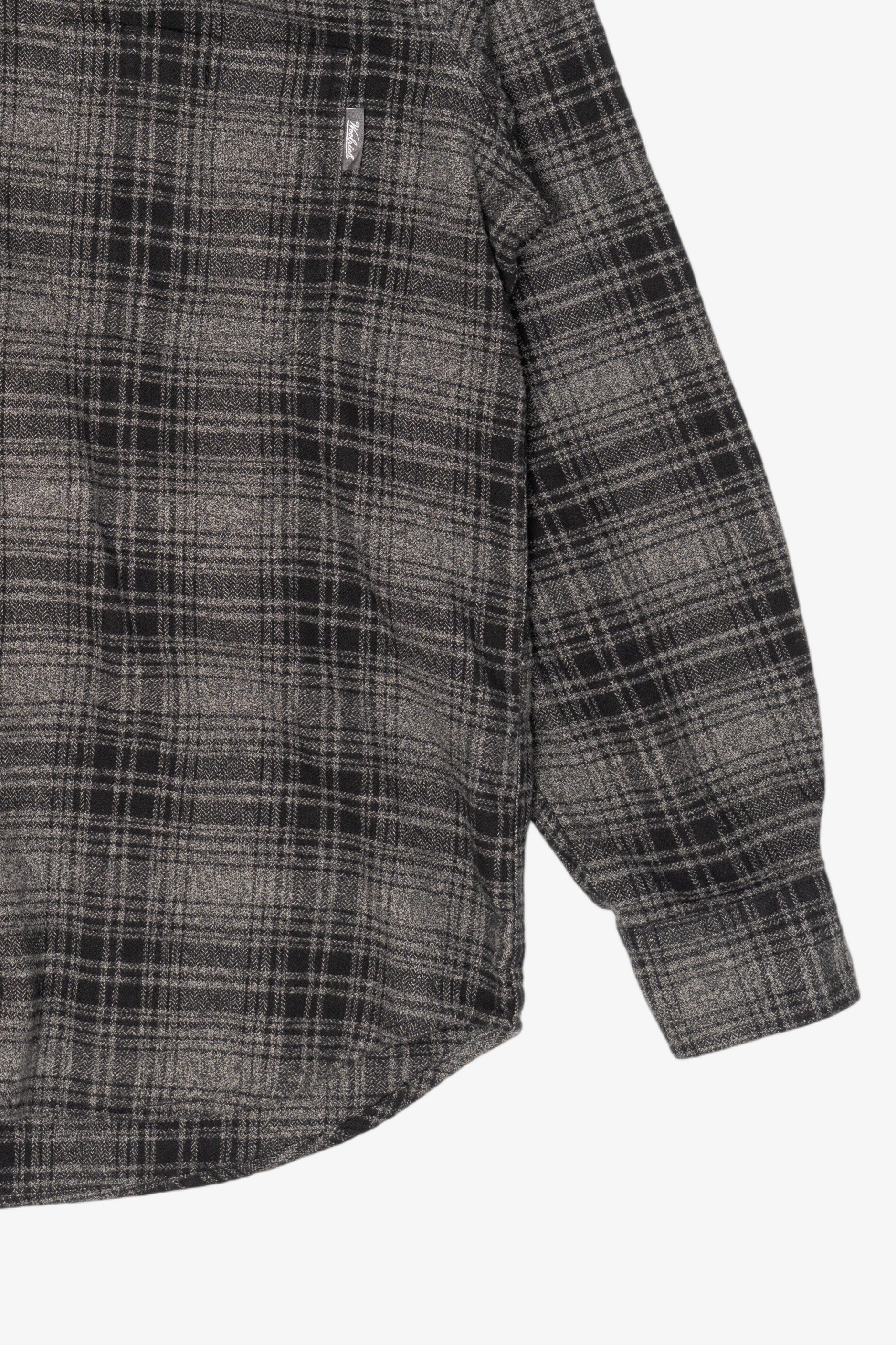 Dark Gray Woolrich Flannel Shirt