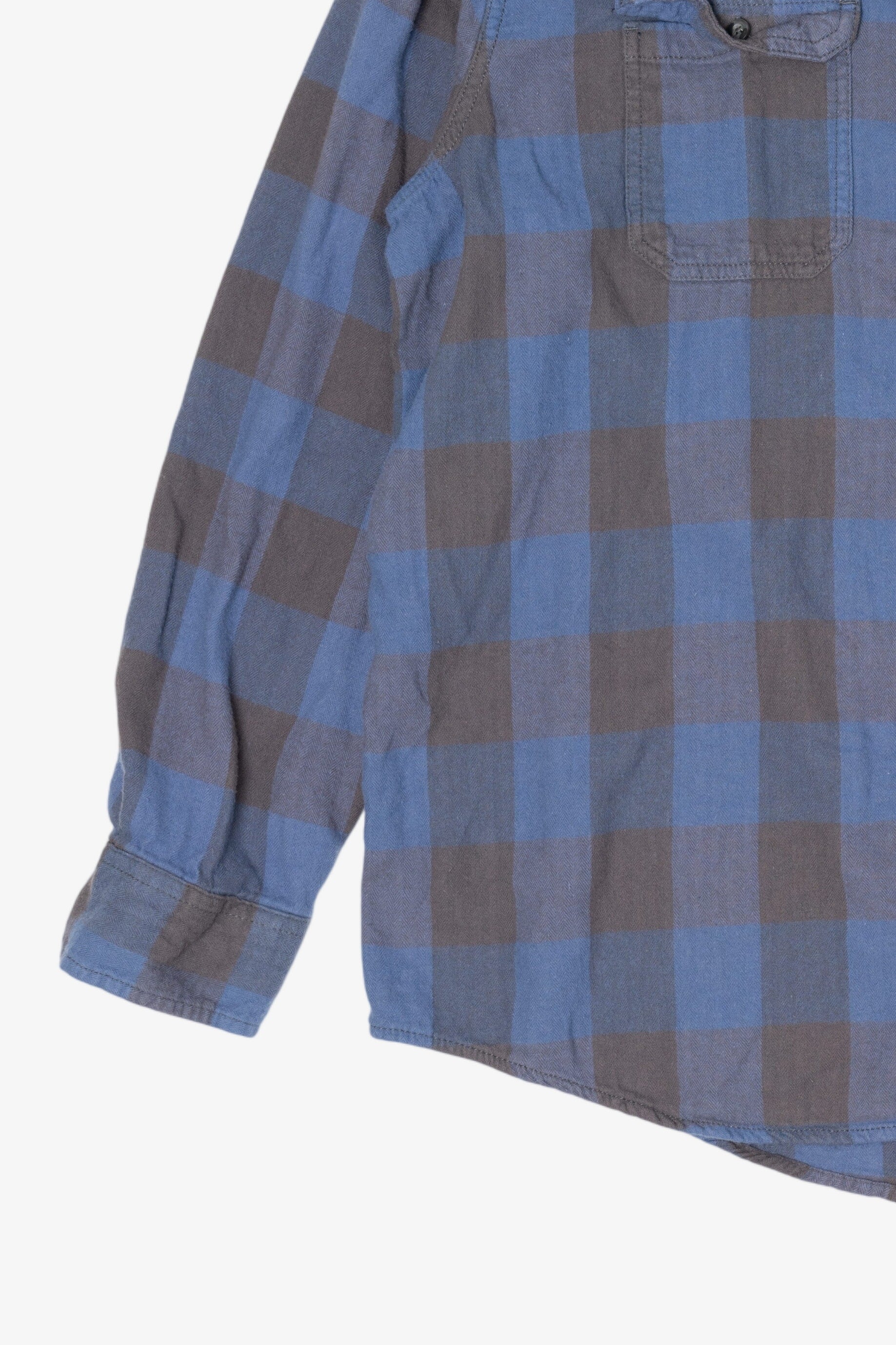 Blue George Flannel Shirt