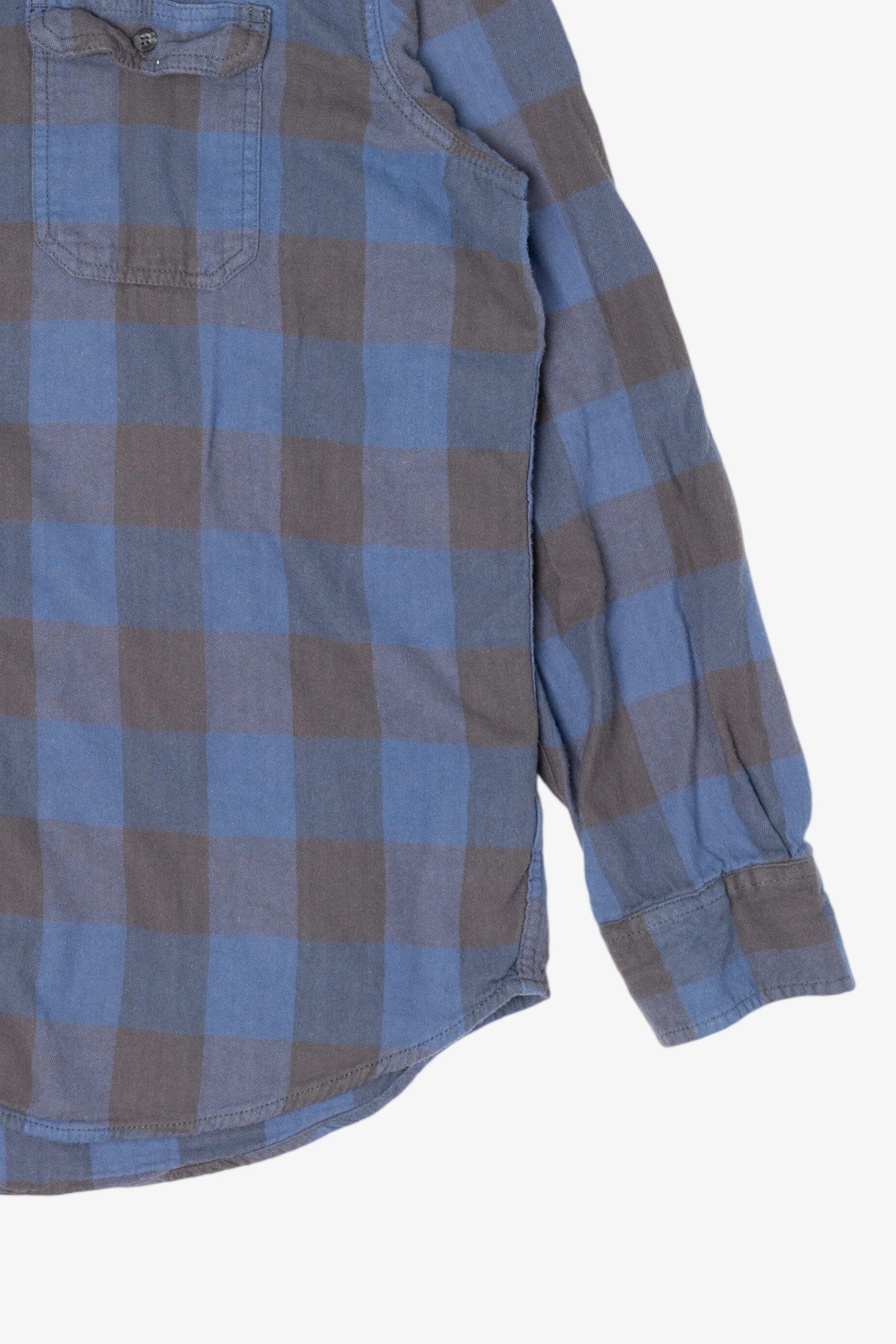 Blue George Flannel Shirt