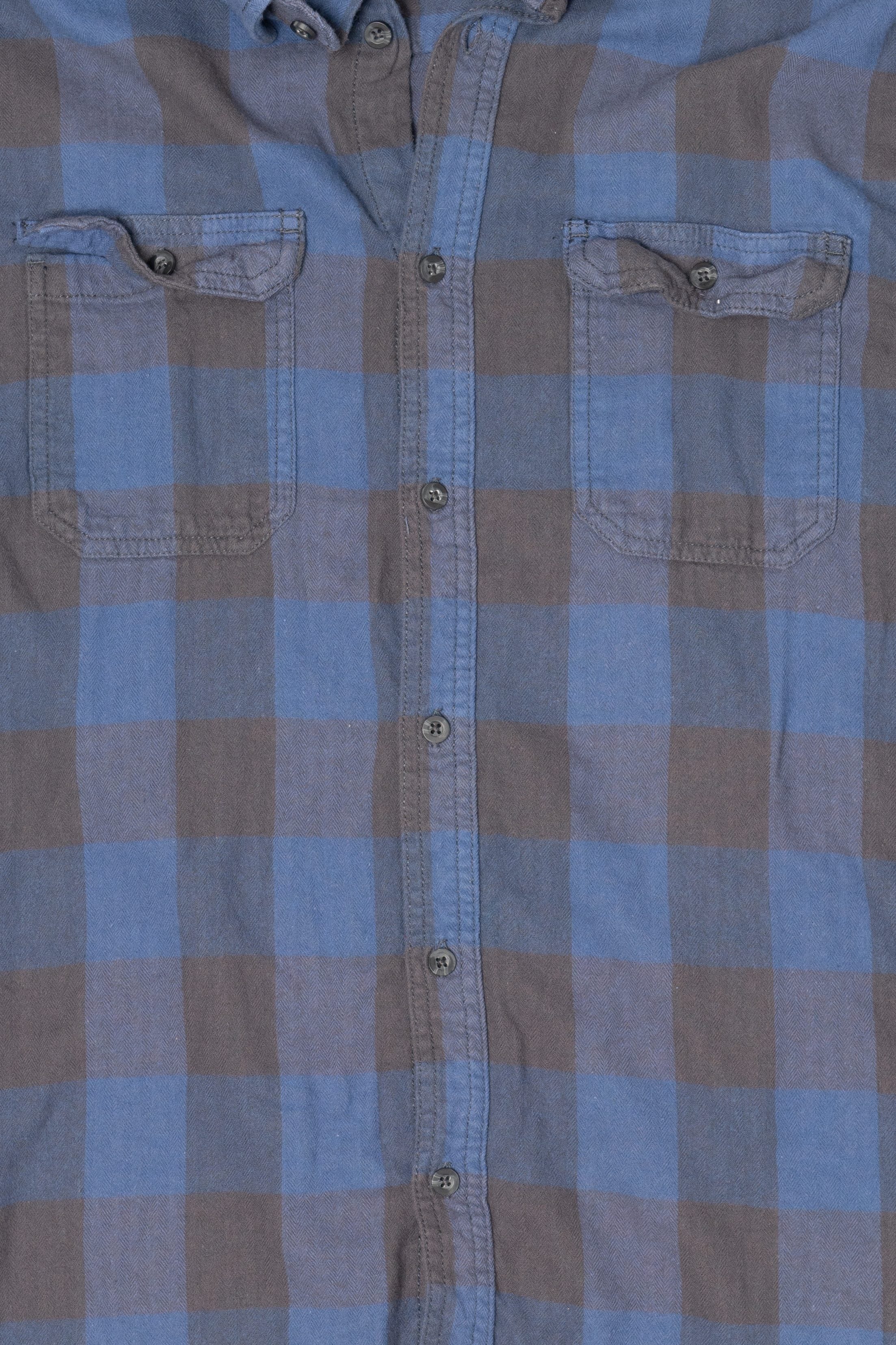 Blue George Flannel Shirt