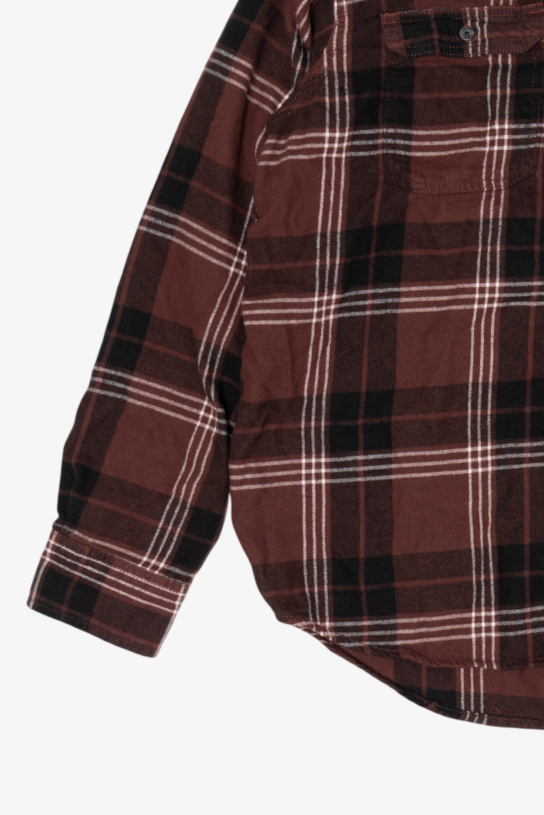 Brown George Flannel Shirt