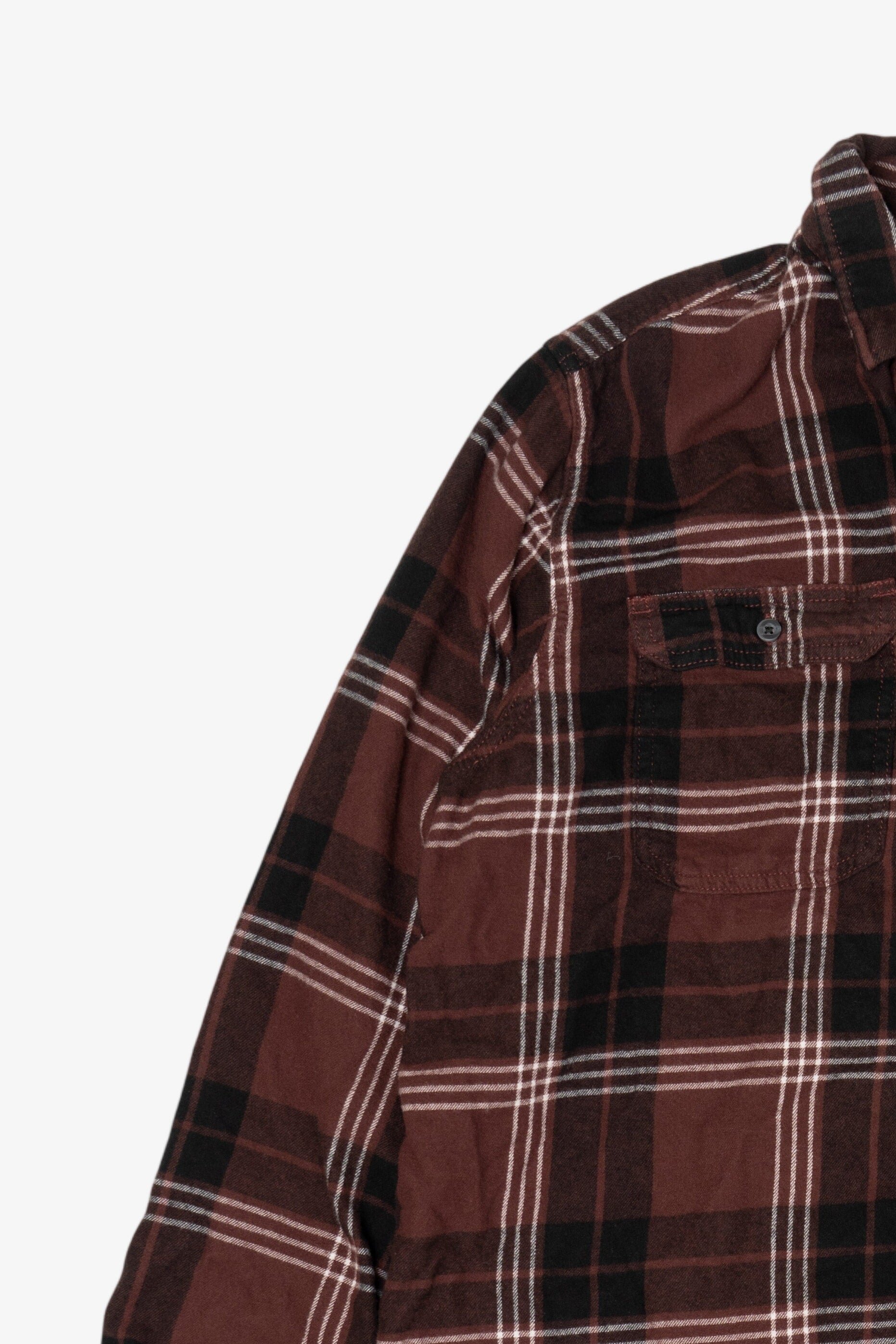 Brown George Flannel Shirt