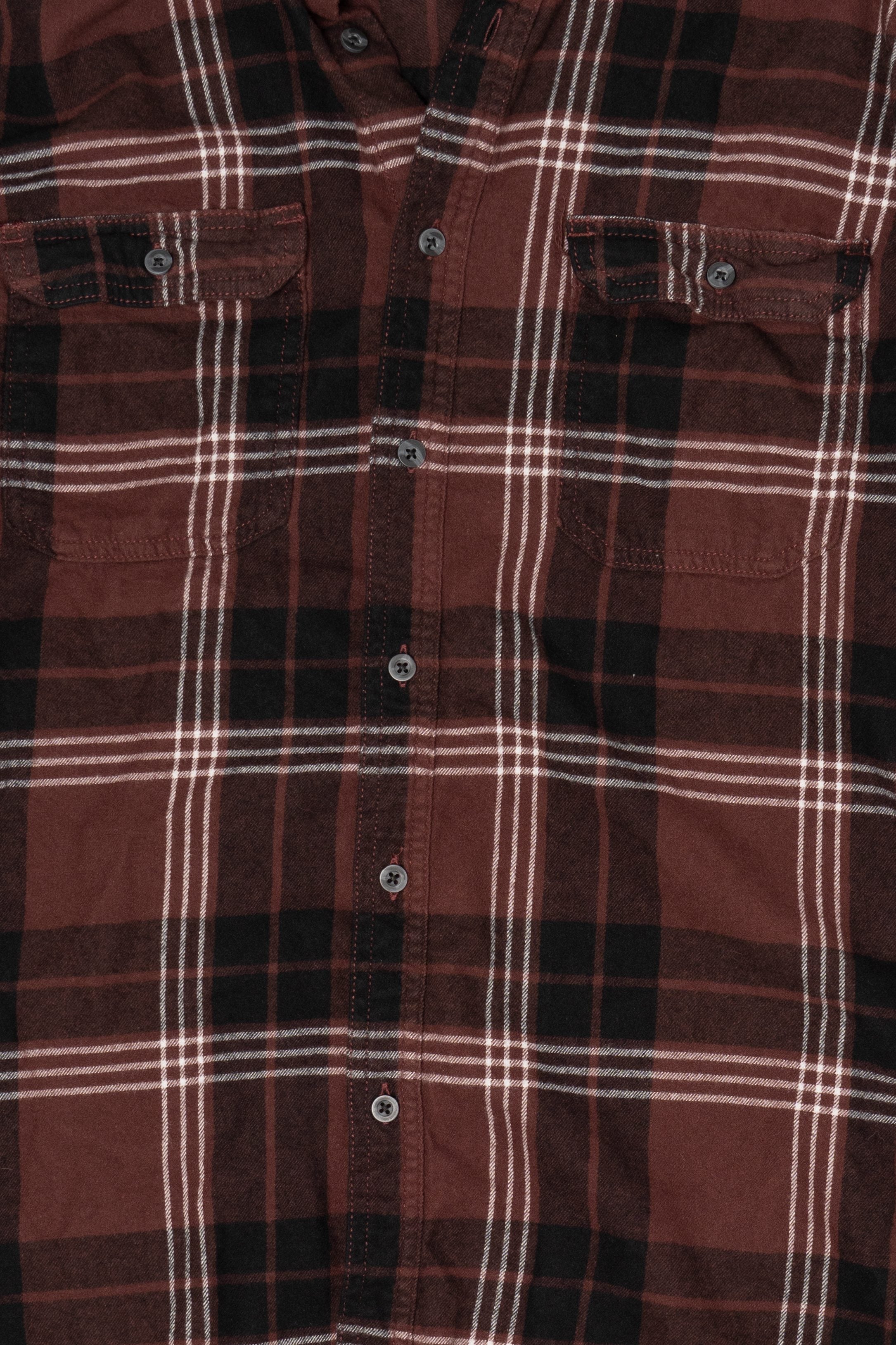 Brown George Flannel Shirt