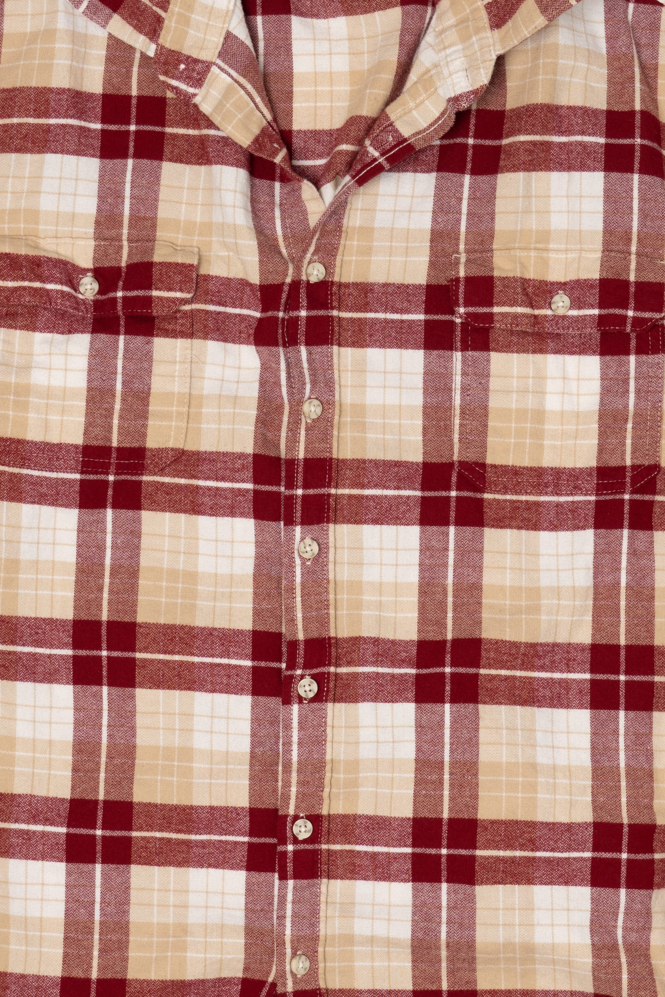 Red And Beige Goodfellow Flannel Shirt (2020s)