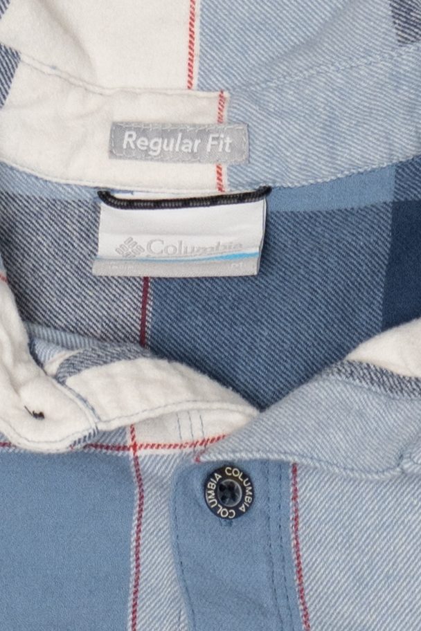 Blue Columbia Flannel Shirt