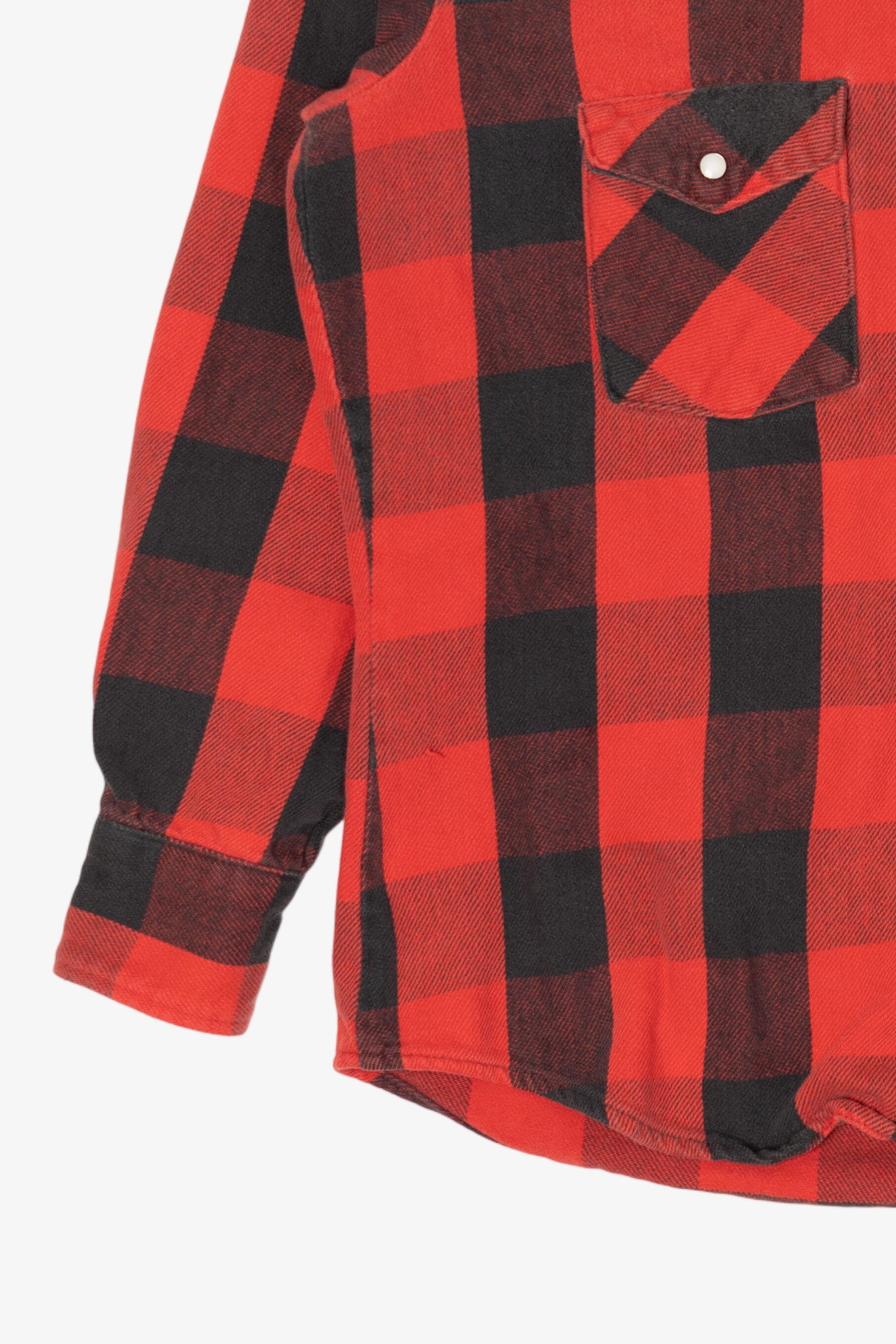 Red And Black Checkered Flannel Shirt
