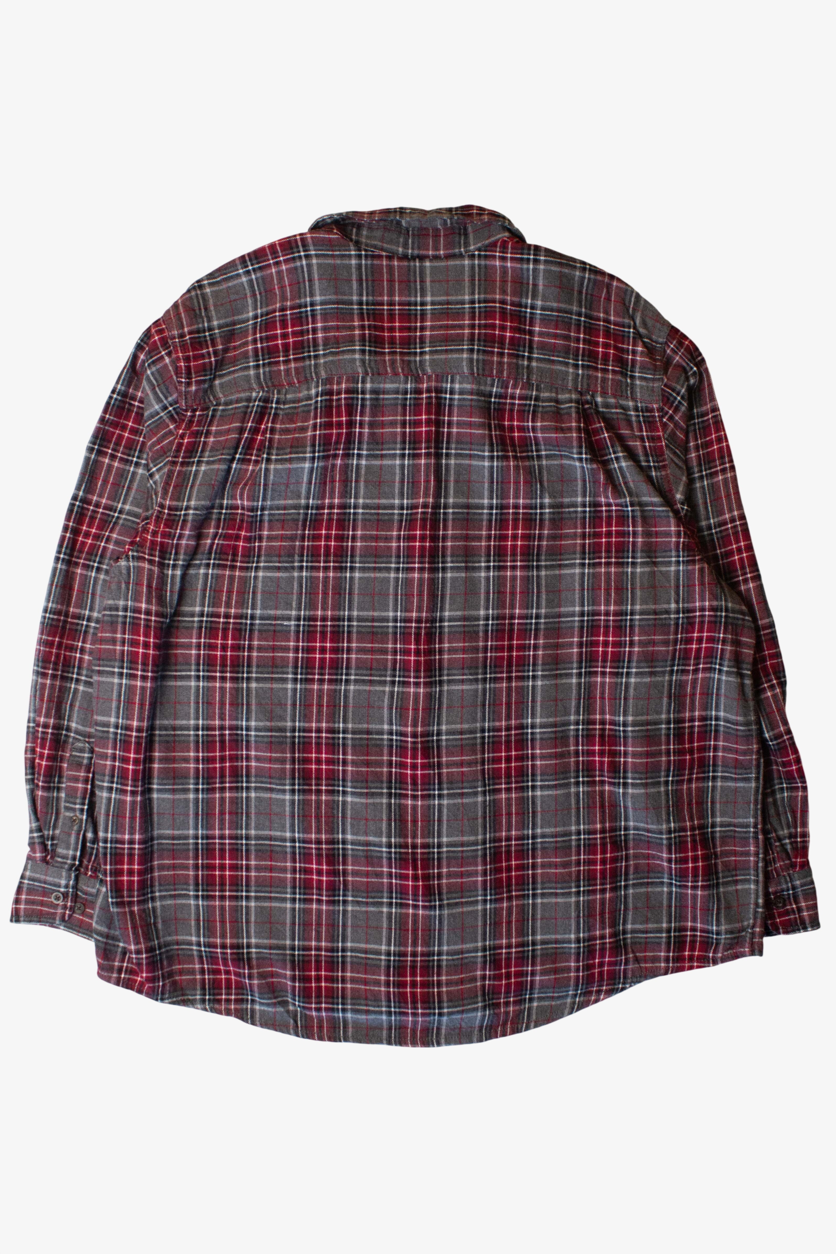 Gray & Red Flannel Shirt (2000s)