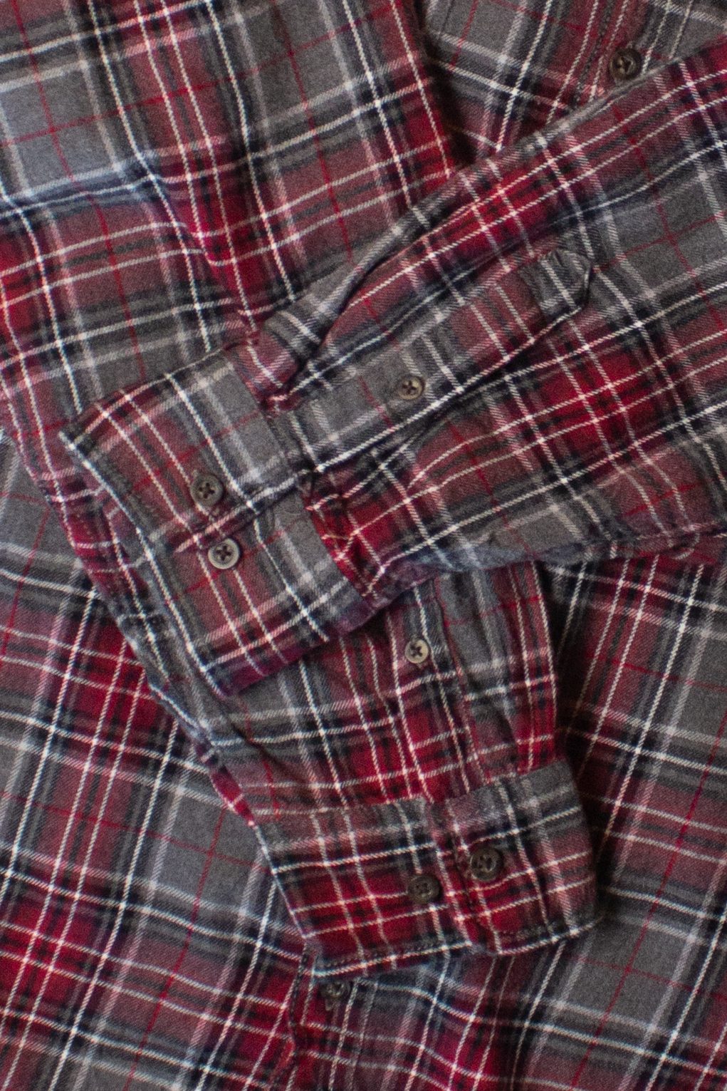 Gray & Red Flannel Shirt (2000s)