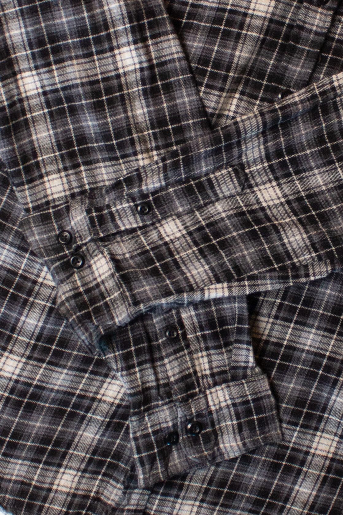 Gray True Craft Flannel Shirt (2000s)