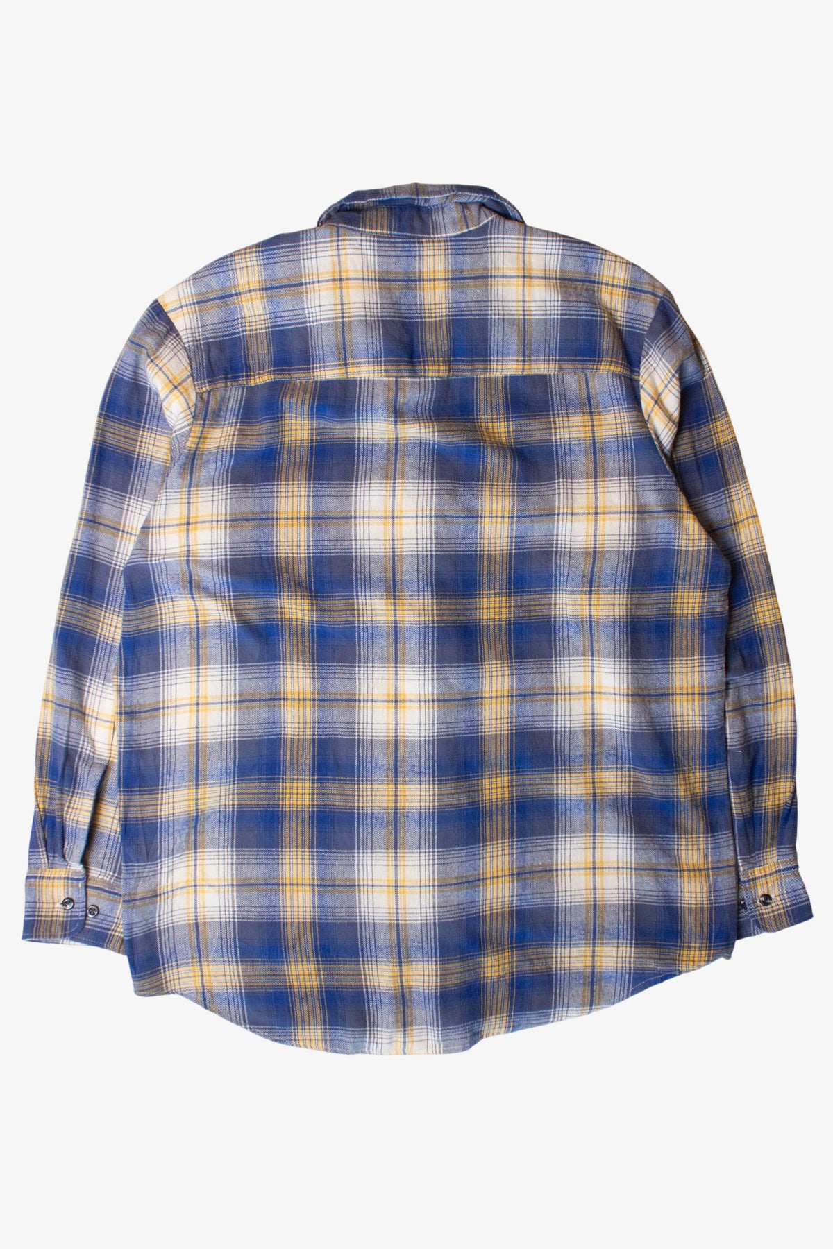 Blue & Yellow Flannel Shirt (2000s)