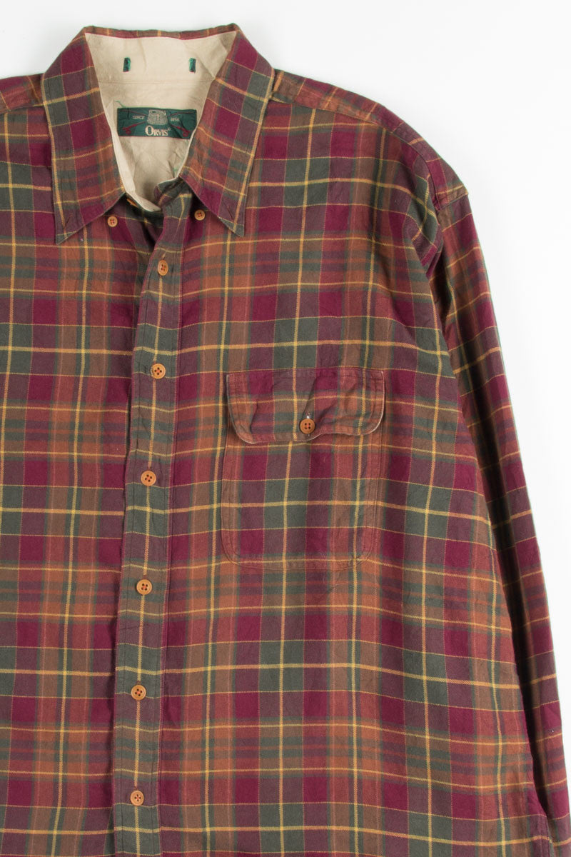 Orvis Vintage Flannel Shirt 2370
