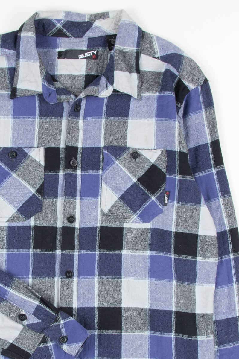 Blue Vintage Flannel 2512