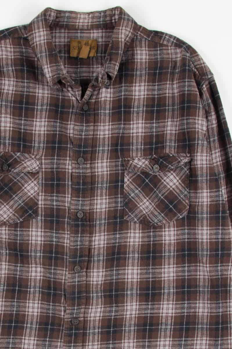 Brown Vintage Flannel 2543
