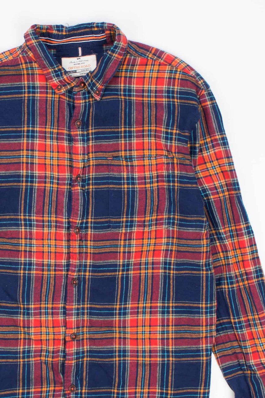 Slim Fit Vintage Flannel 2733