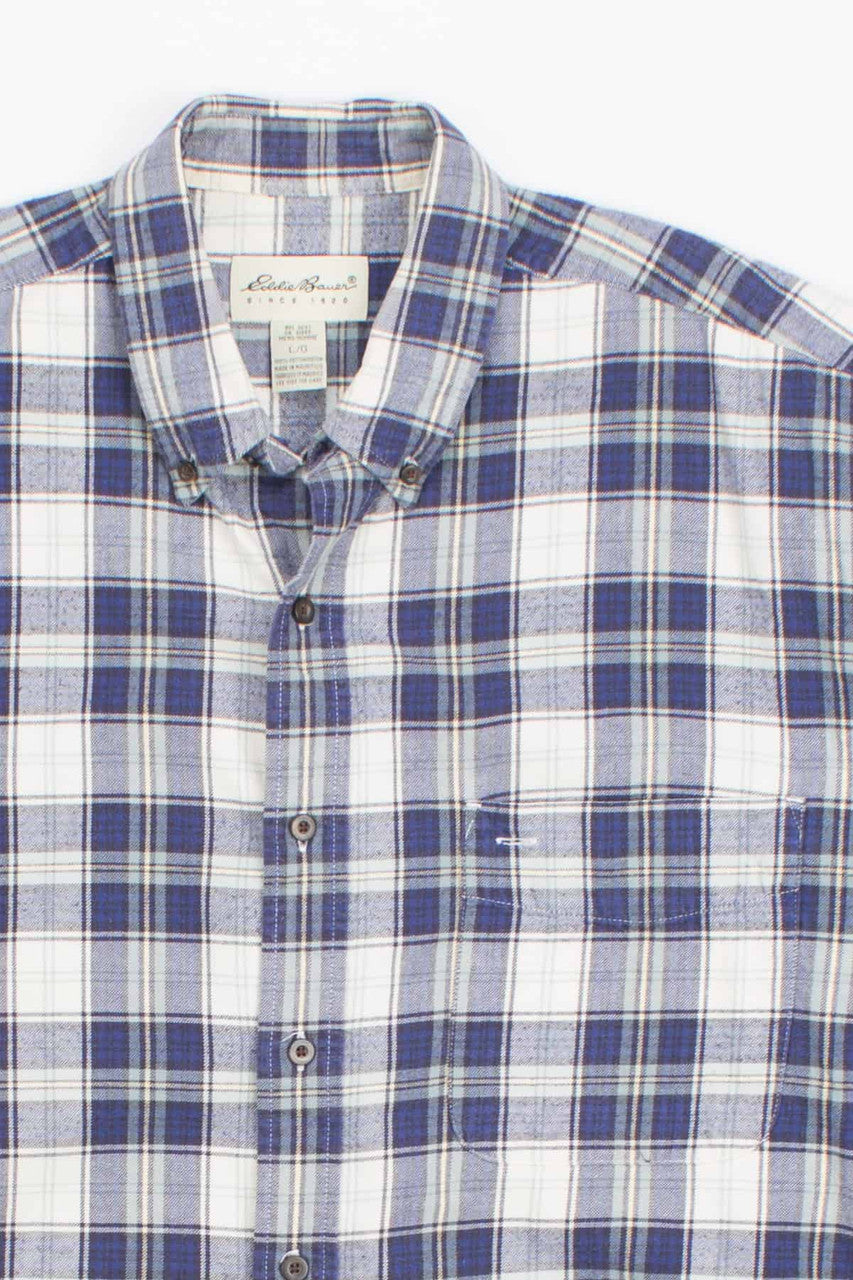 Blue Eddie Bauer Flannel