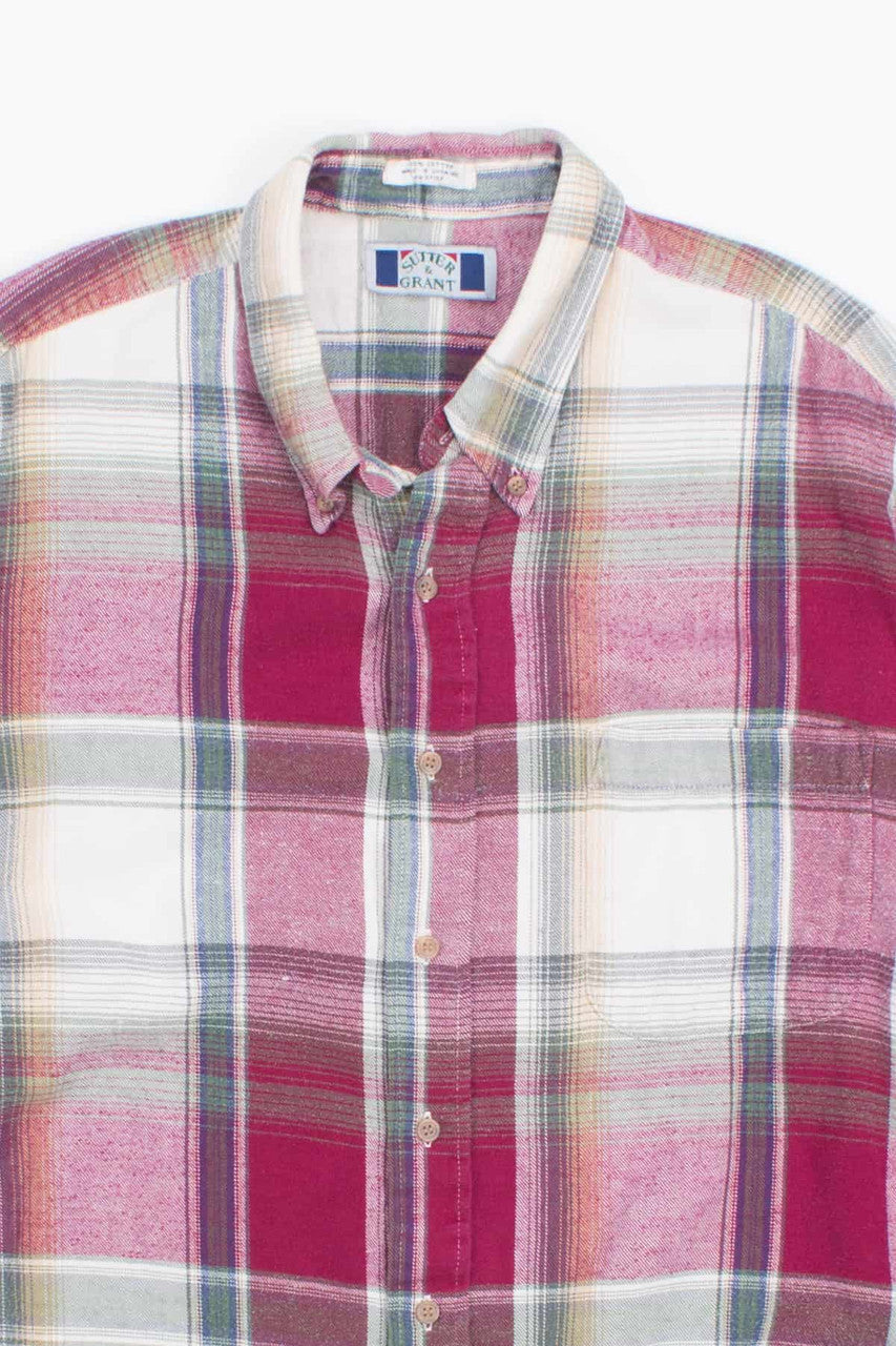 90s Super Soft Marron Flannel