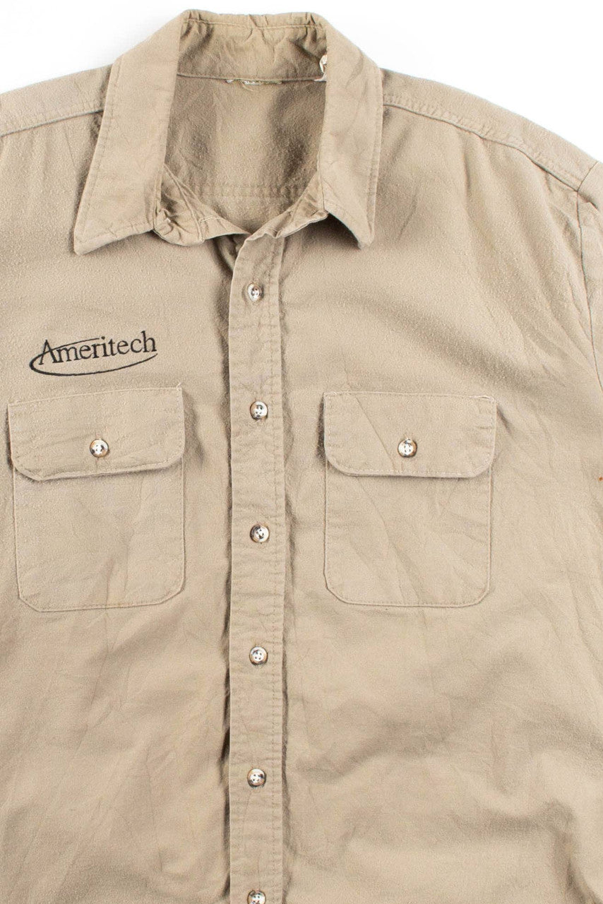 Vintage Ameritech Flannel 3315