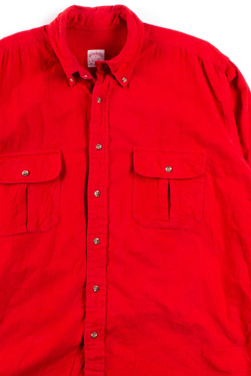 Vintage Brooks Brothers Chamois Flannel