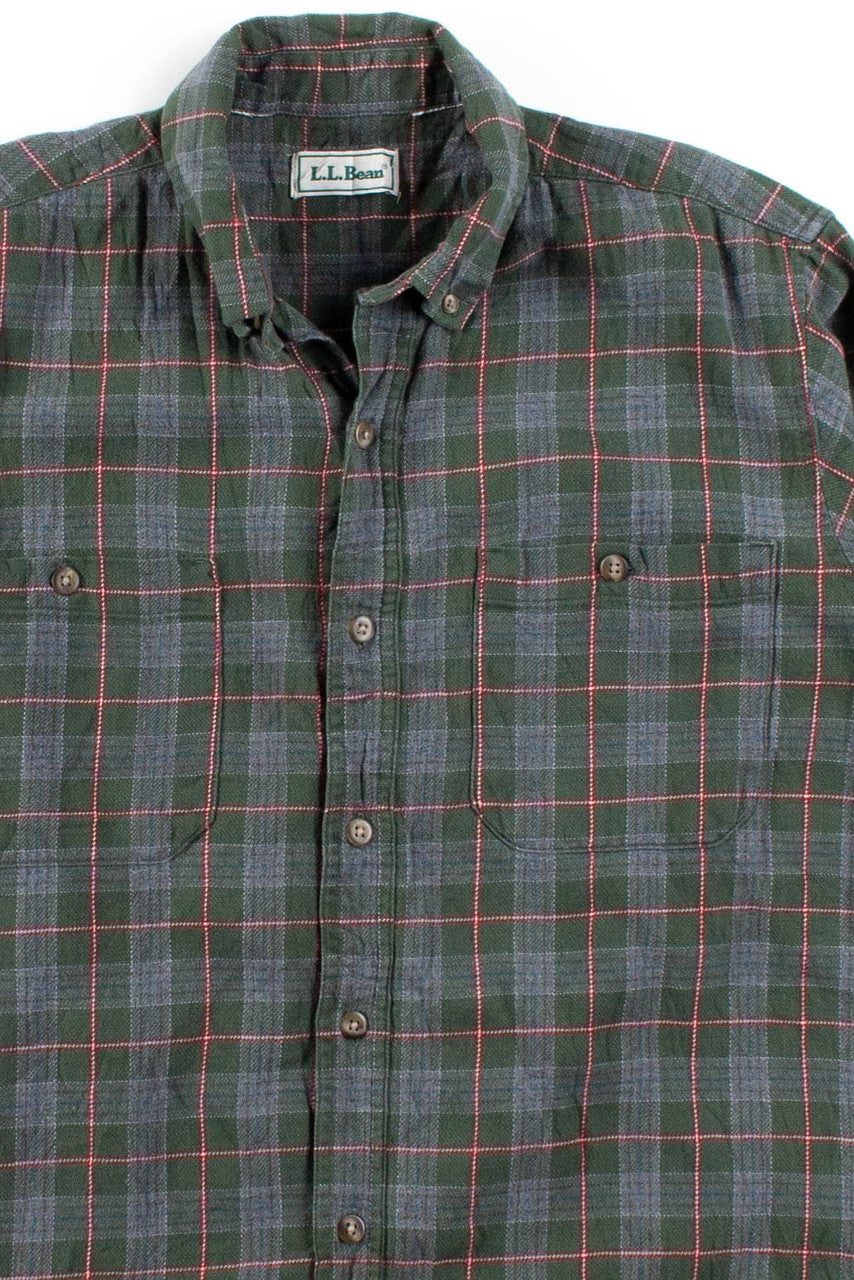 Vintage L.L. Bean Flannel 3363