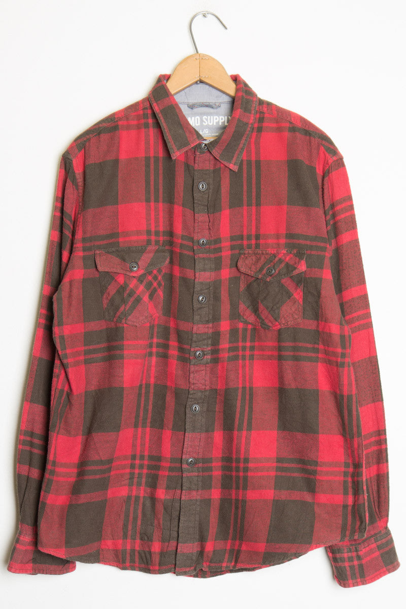 Vintage Flannel Shirt 187