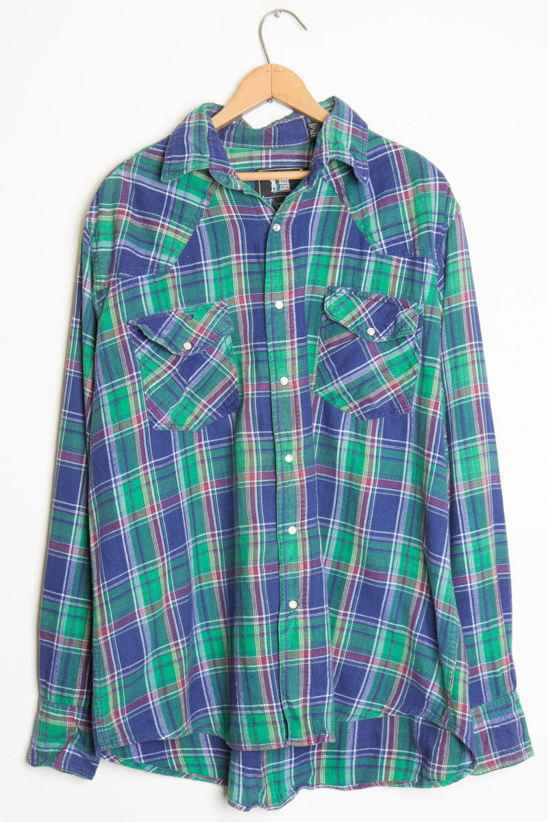 Vintage Flannel Shirt 189