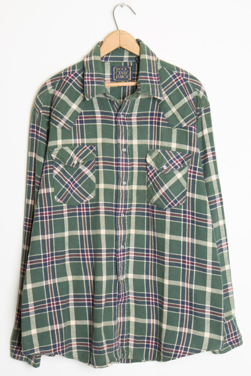 Vintage Flannel Shirt 212