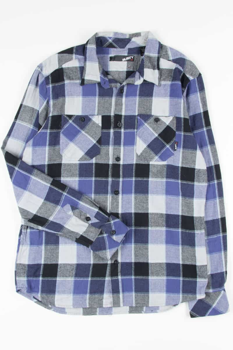 Blue Vintage Flannel 2512