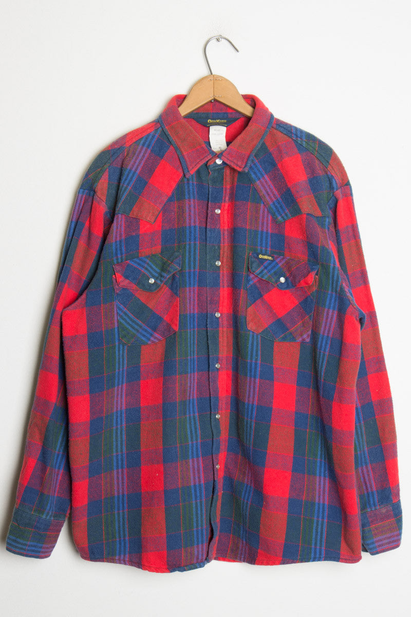 Vintage Flannel Shirt 259
