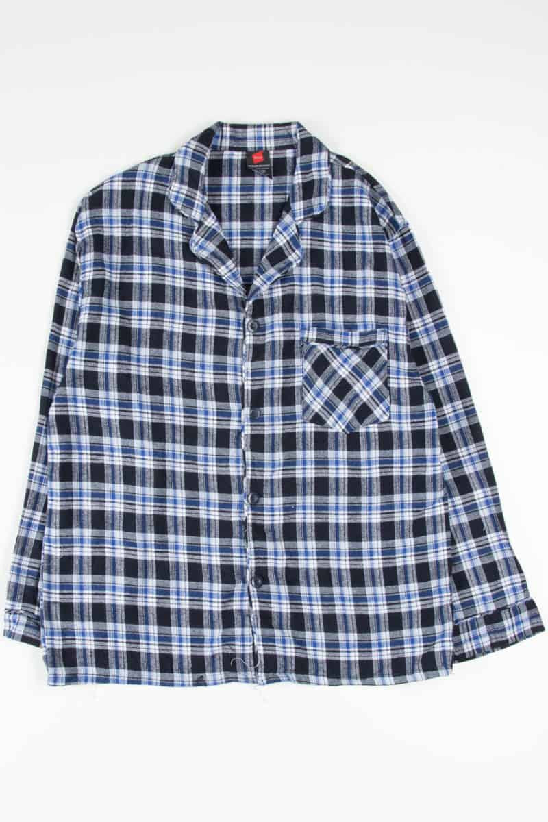 Vintage Flannel Pajama Top 2840