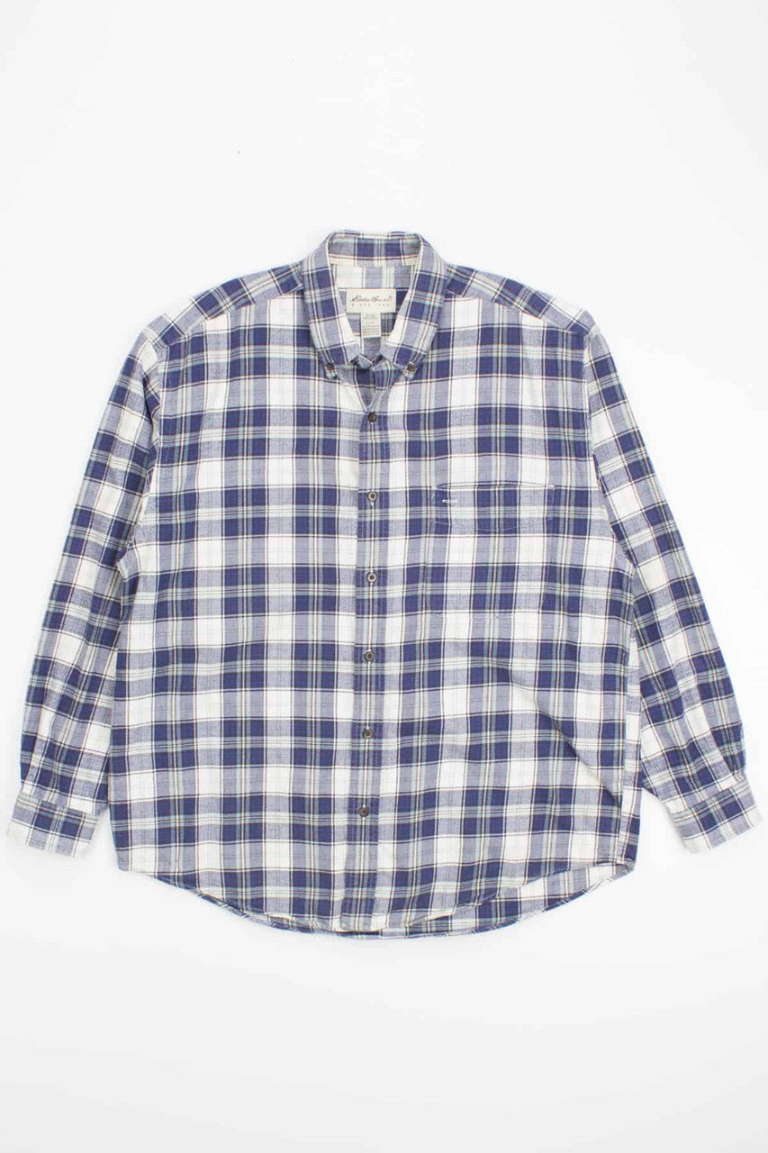 Blue Eddie Bauer Flannel