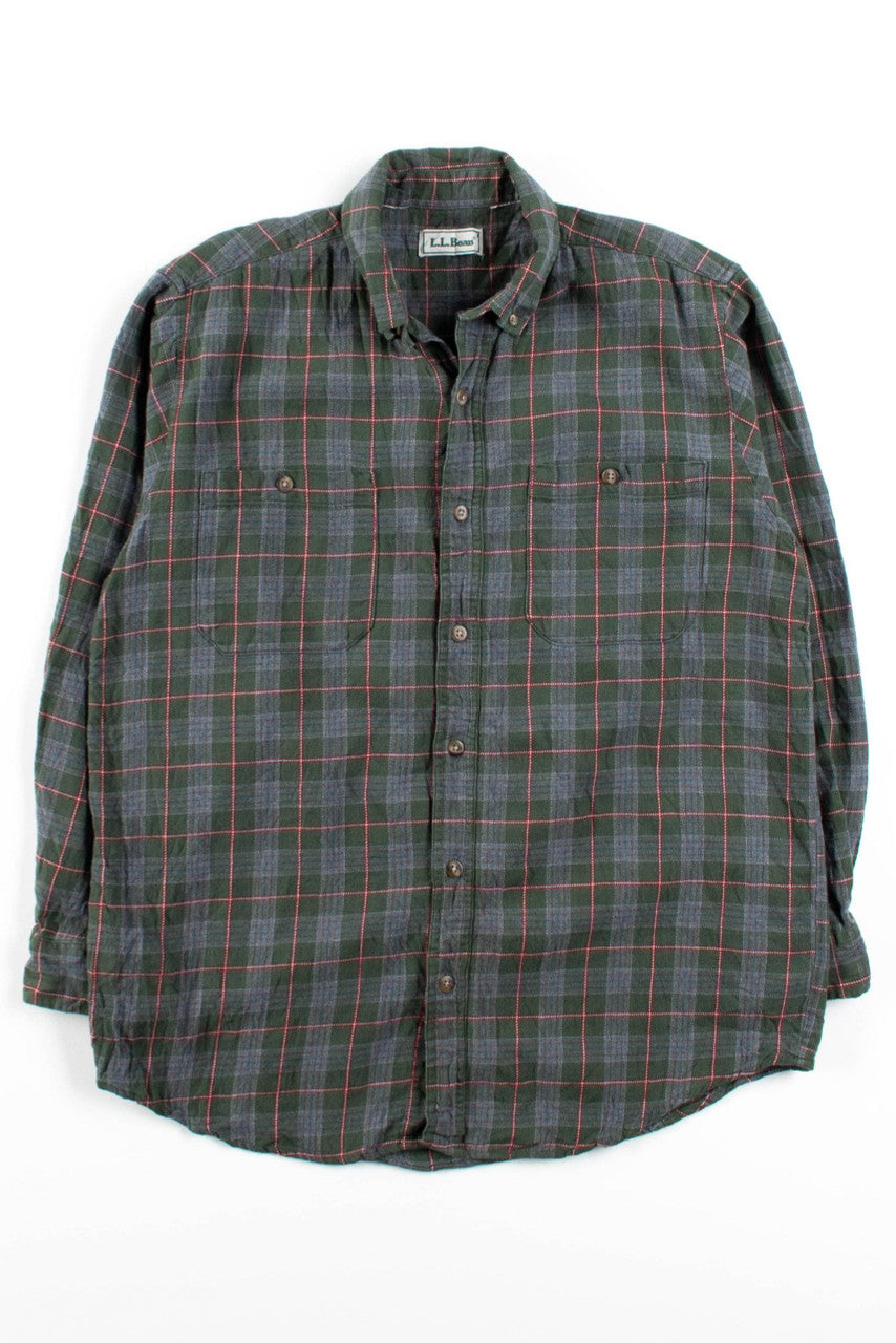 Vintage L.L. Bean Flannel 3363