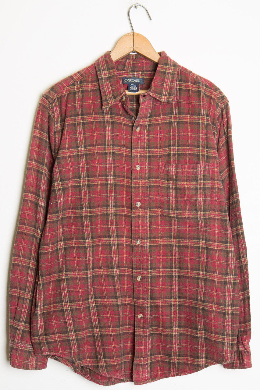 Vintage Flannel Shirt 416