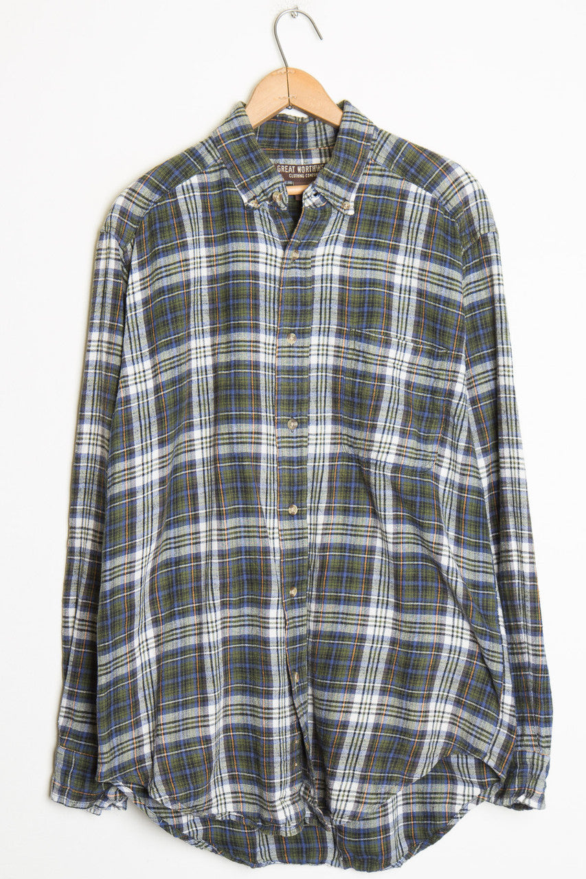Vintage Flannel Shirt 485