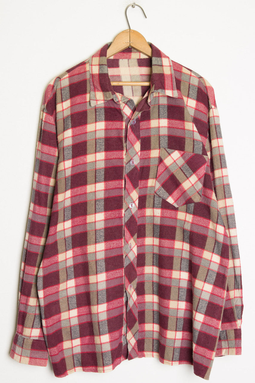 Vintage Flannel Shirt 550