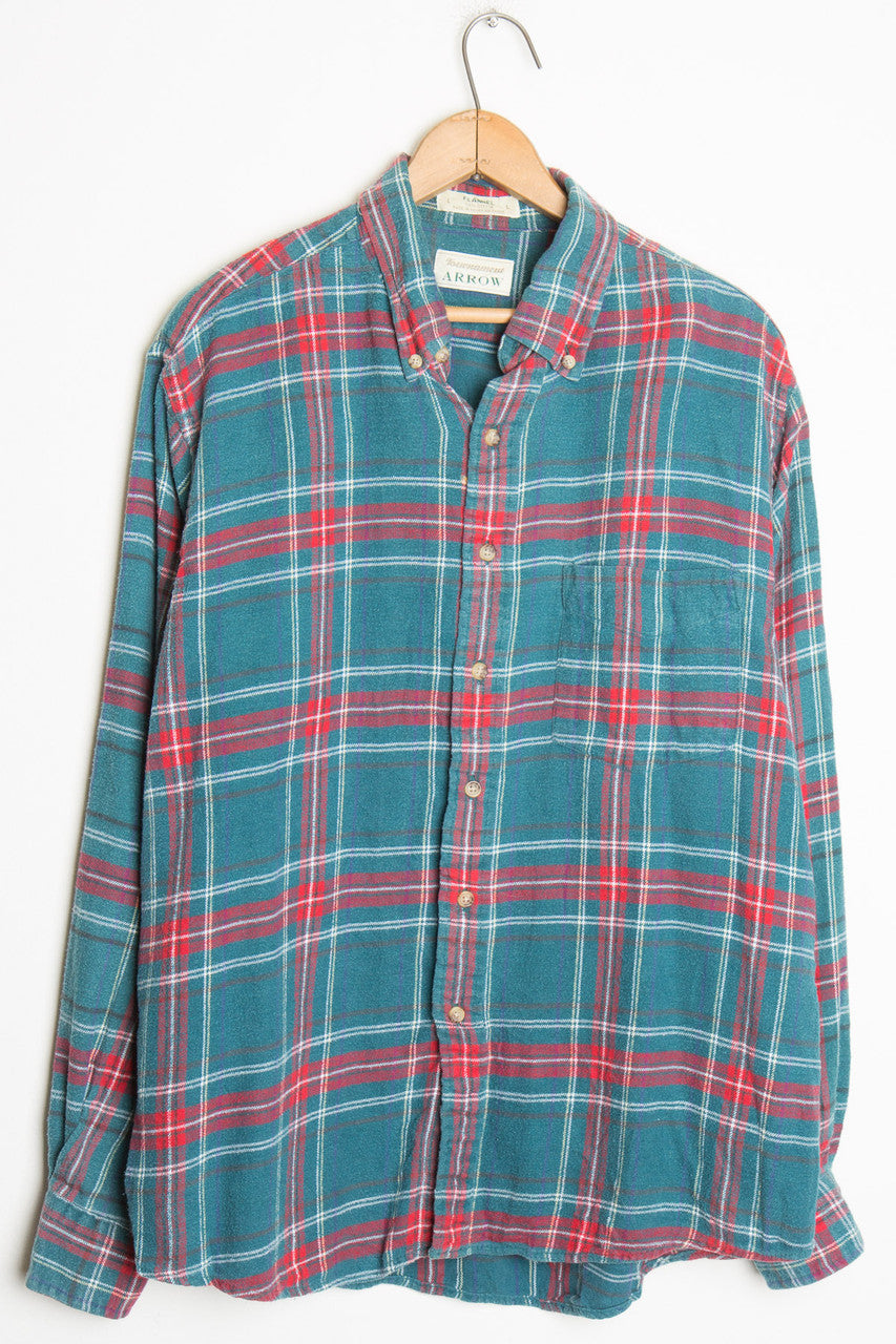 Vintage Flannel Shirt 691