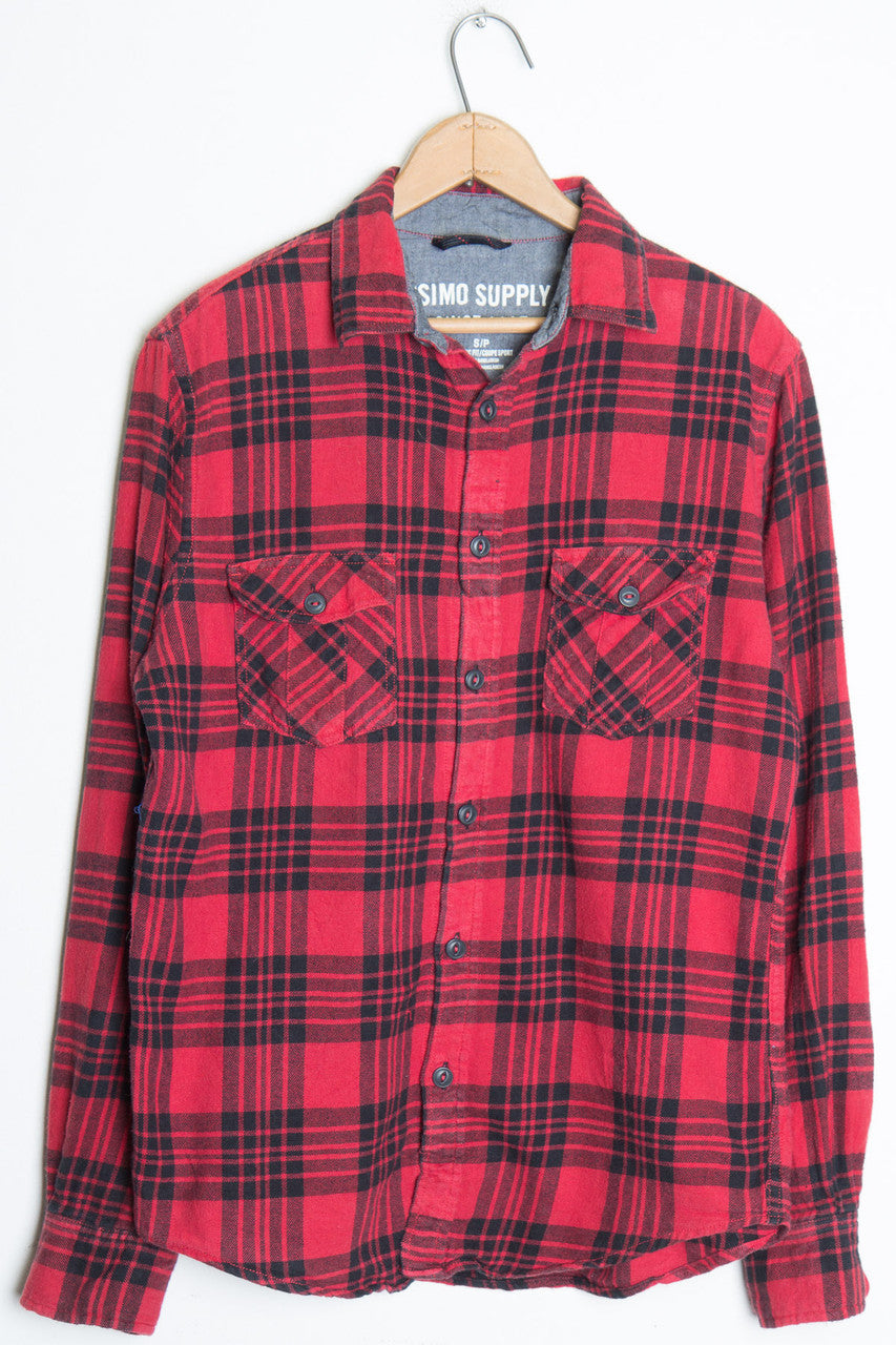Vintage Flannel Shirt 744