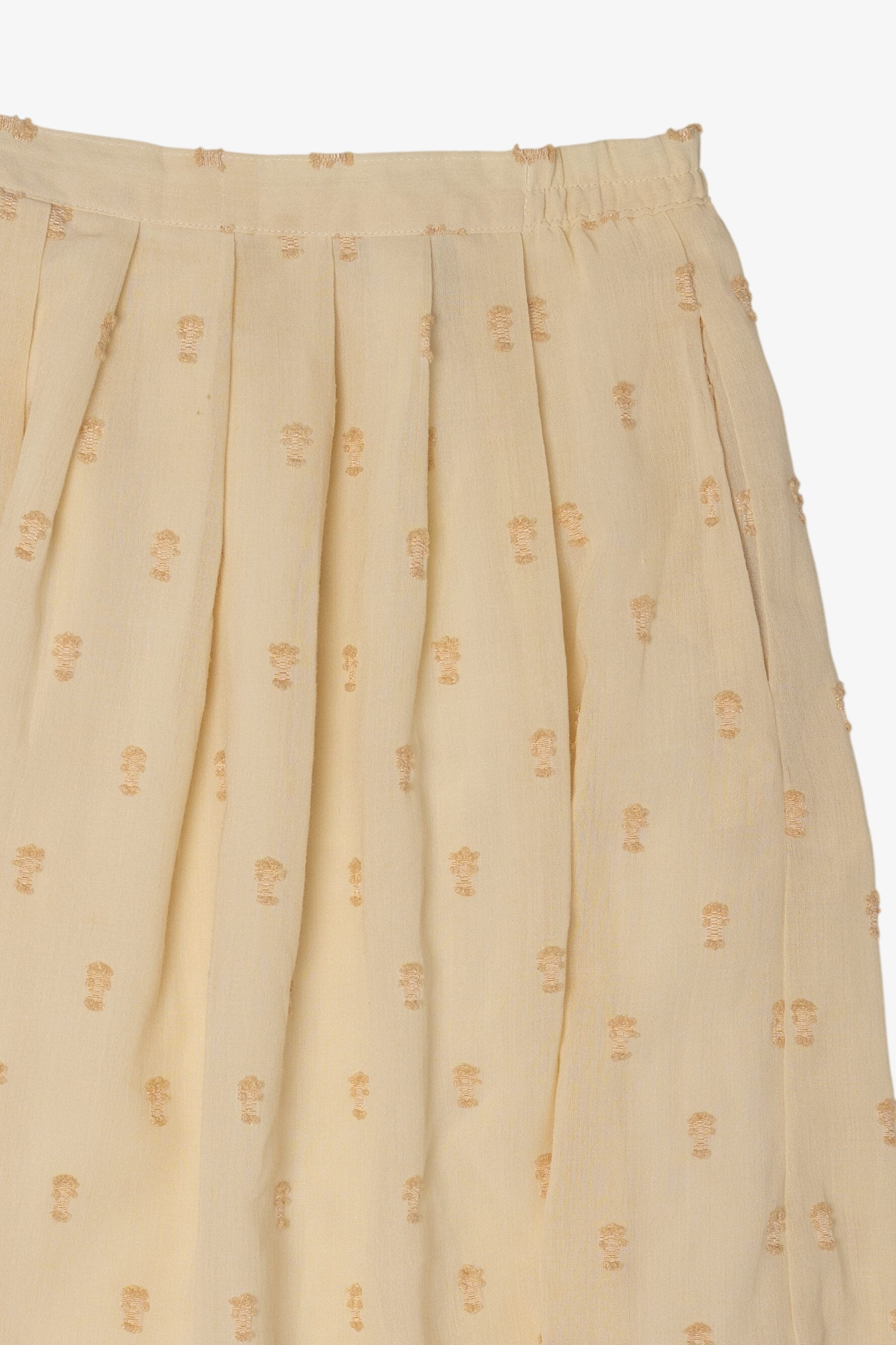 Vintage Vanilla Floral Skirt (1990s)