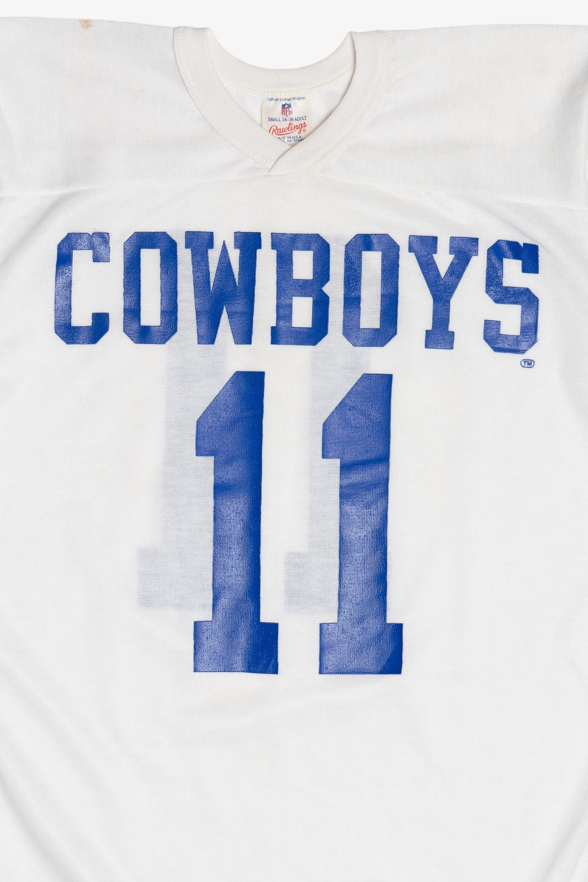 Vintage NFL Dallas Cowboys Danny White 11 Football Jersey (1980s)